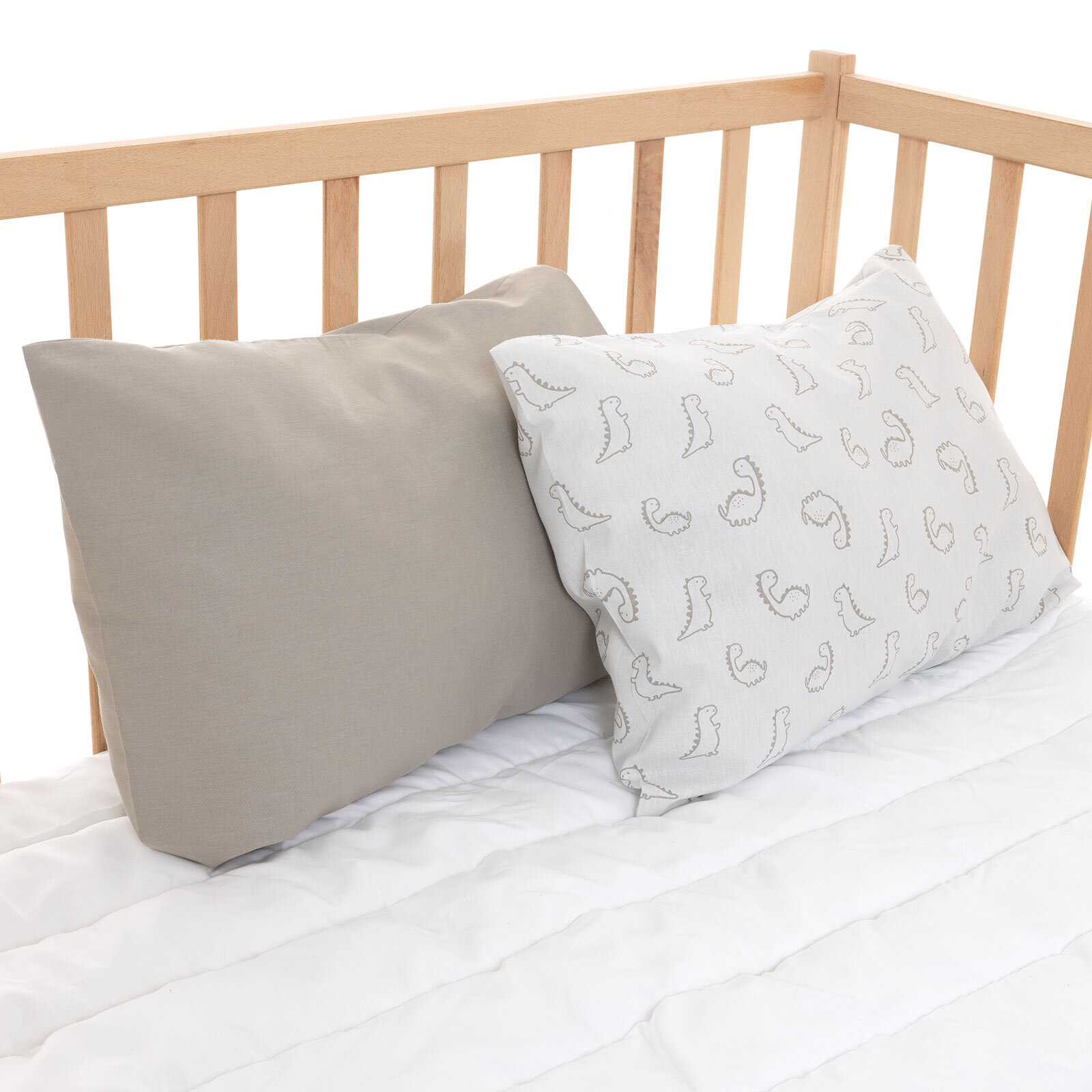 Erkek Bebek Yastık Kılıfı Poplin 35 x 45cm