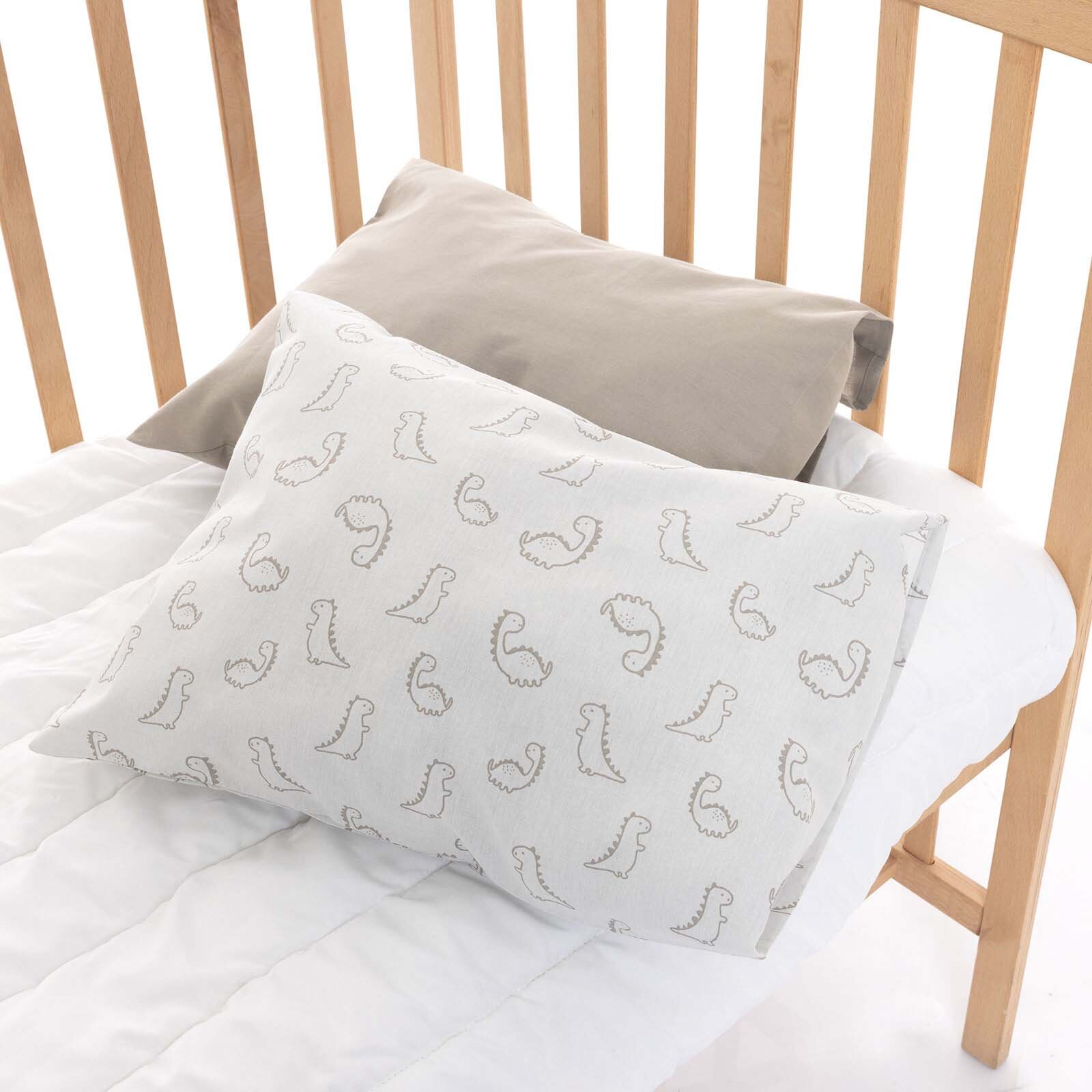 Erkek Bebek Yastık Kılıfı Poplin 35 x 45cm