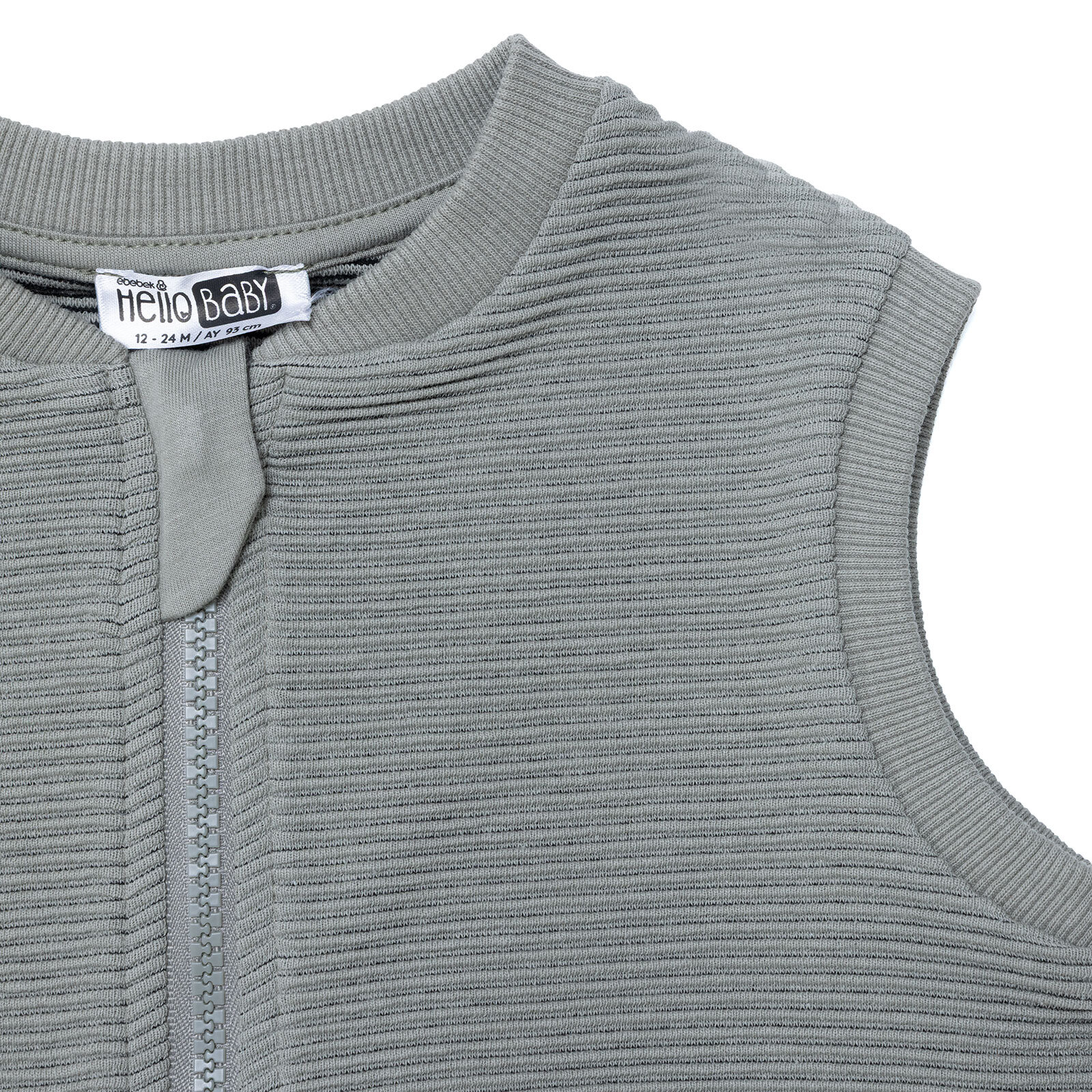 Erkek Bebek Yelek Ottoman Bisiklet Yaka Atlet Kol