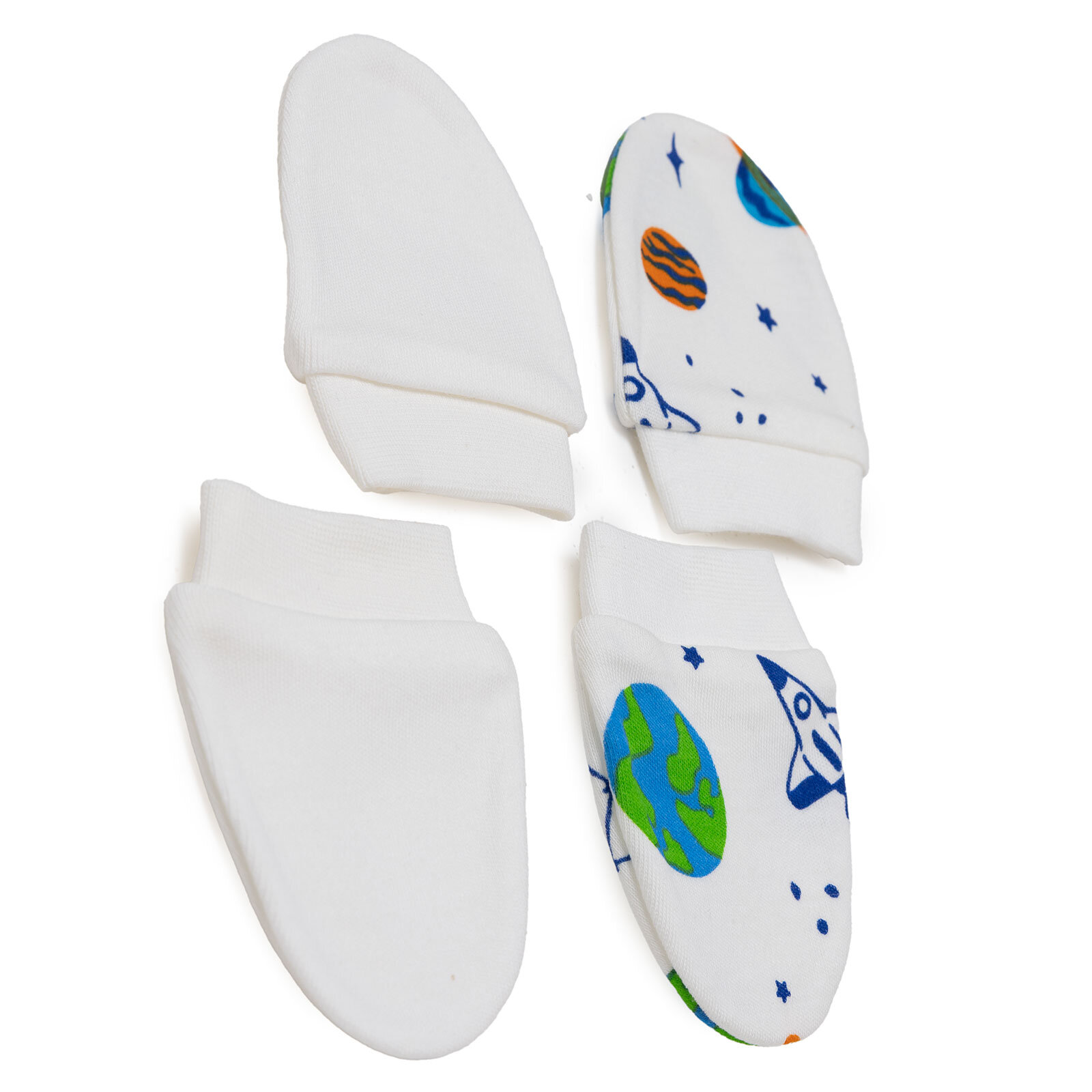 Erkek Bebek Yenidoğan 2'li Eldiven İnterlok Erkek Bebek Yenidoğan 2'li Eldiven İnterlok