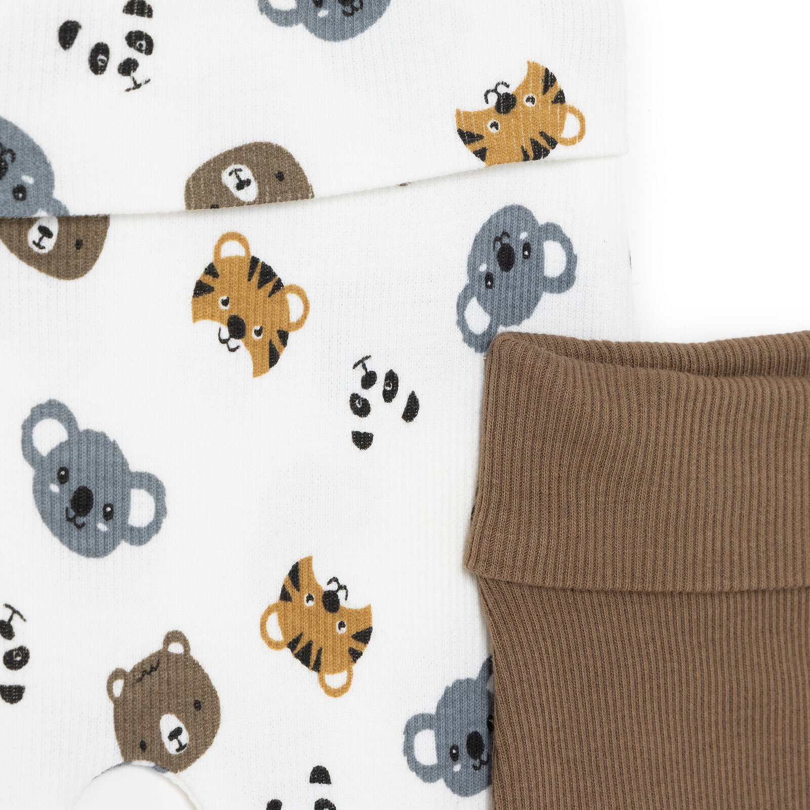 Erkek Bebek Yenidoğan 2li Patiksiz Alt Kaşkorse Patiksiz Paça