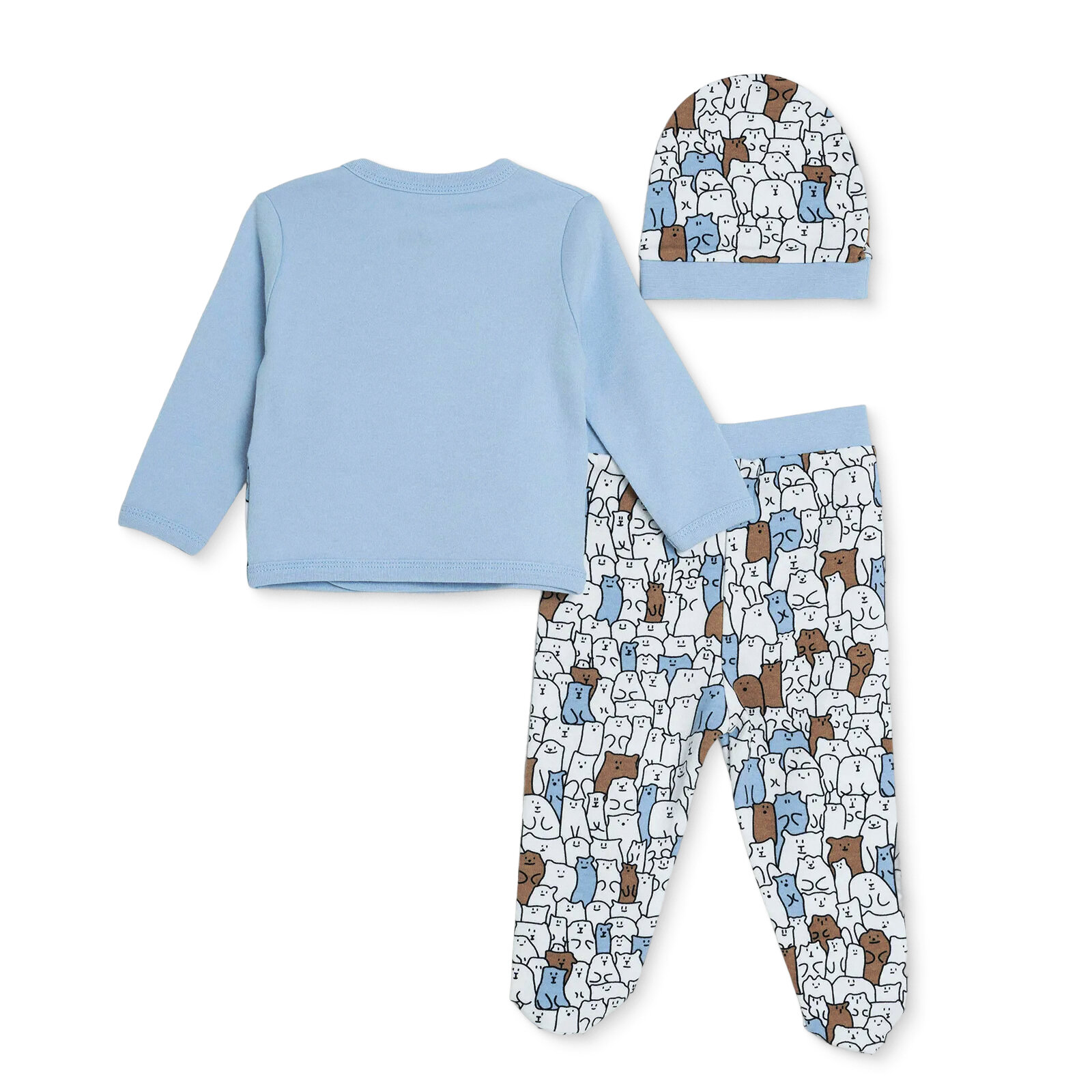 Erkek Bebek Yenidoğan 2li Patiksiz Alt Patiksiz Paça