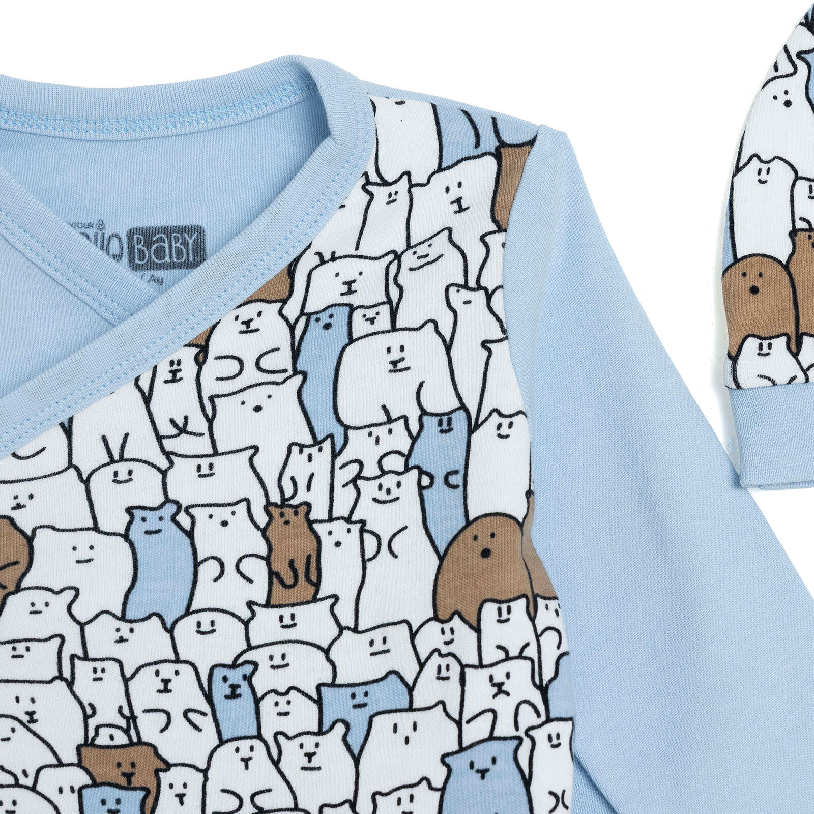 Erkek Bebek Yenidoğan 2li Patiksiz Alt Patiksiz Paça