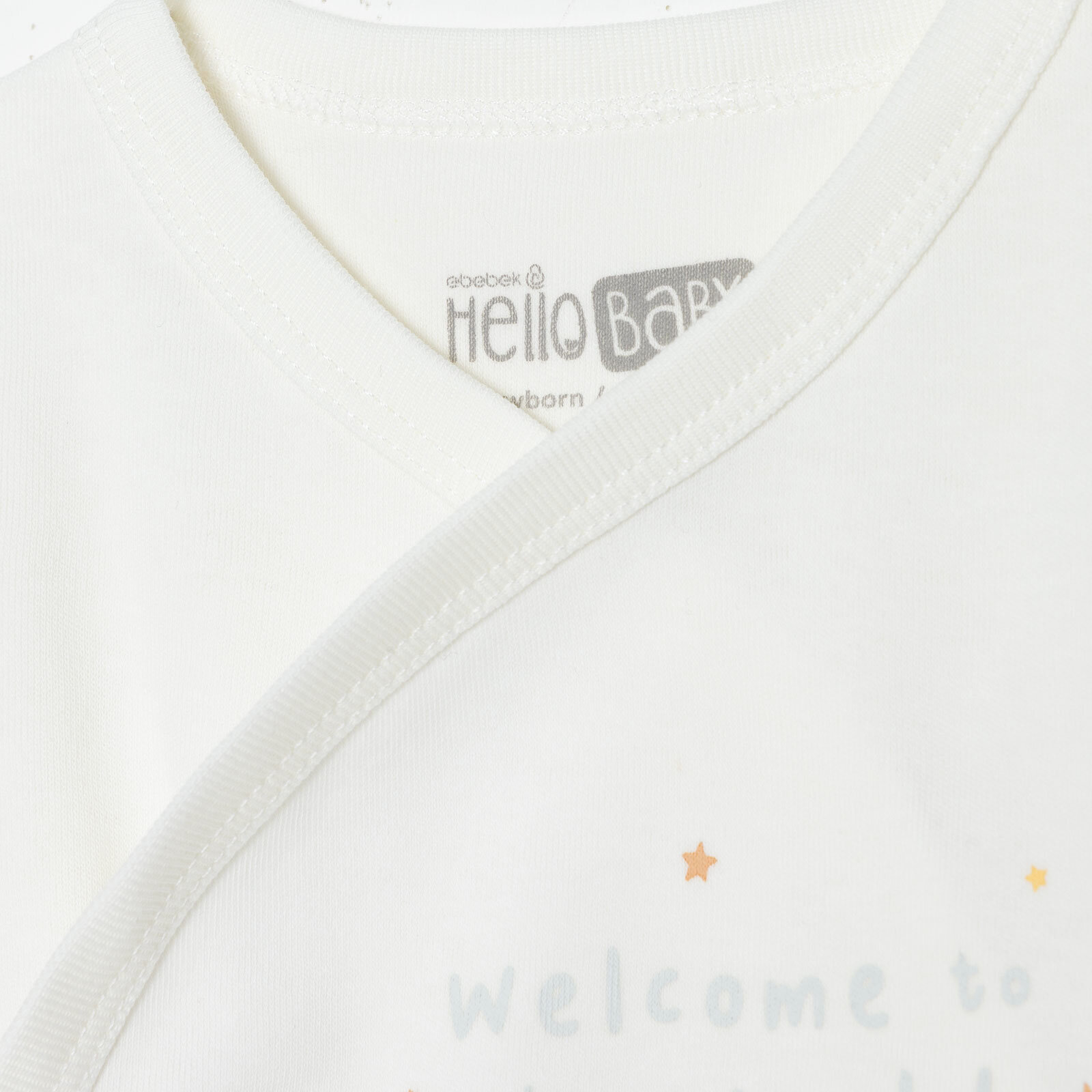 Erkek Bebek Yenidoğan 5li Kutulu Hastane Çıkışı İnterlok Zarf Yaka Uzun Kol Patikli Paça