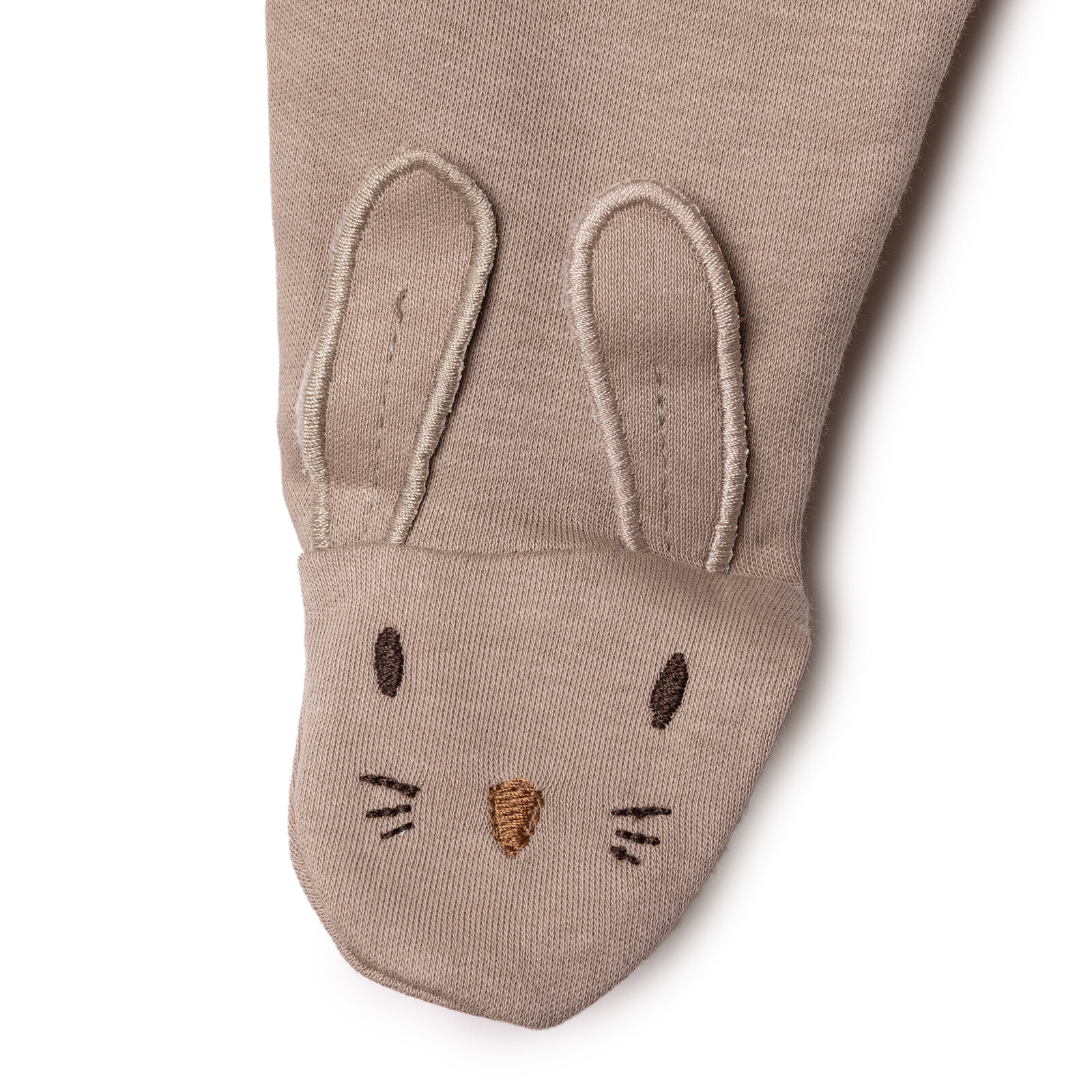 Erkek Bebek Yenidoğan Baby Carrot Body-Patikli Alt Bisiklet Yaka Jakar Örme Kısa Kol Patikli Paça