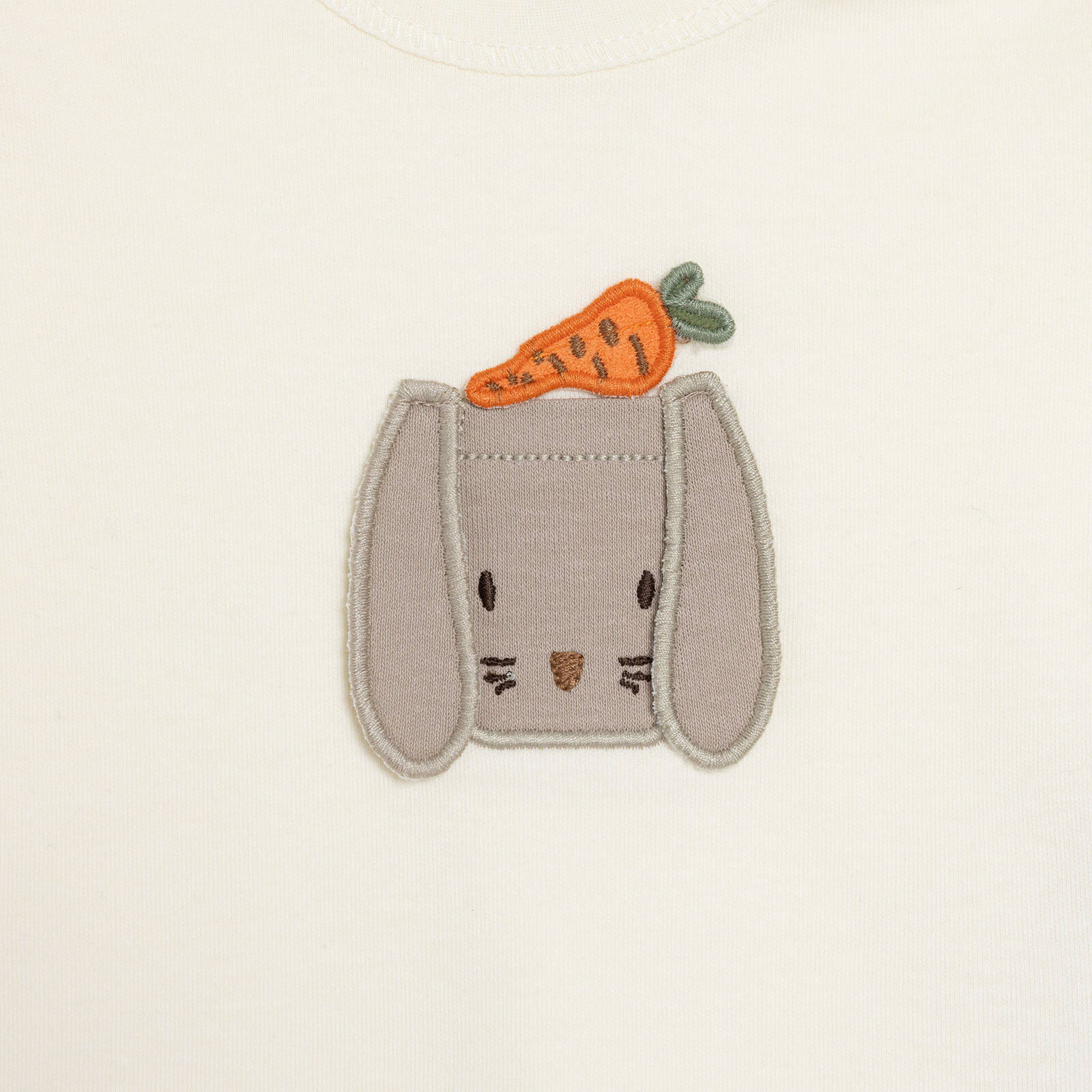 Erkek Bebek Yenidoğan Baby Carrot Tshirt-Patiksiz Alt İnterlok Bisiklet Yaka Kısa Kol Patiksiz Paça