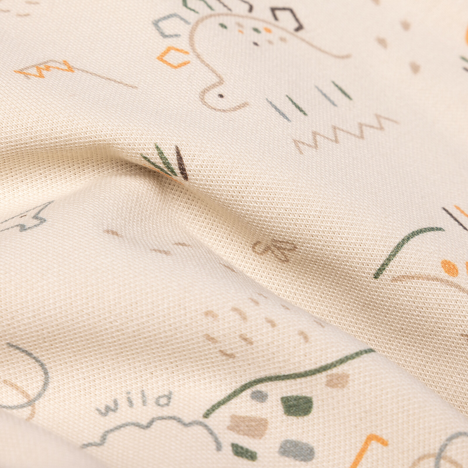 Erkek Bebek Yenidoğan Dino Tshirt-Şort Süprem Bisiklet Yaka Kısa Kol Reçme Paça