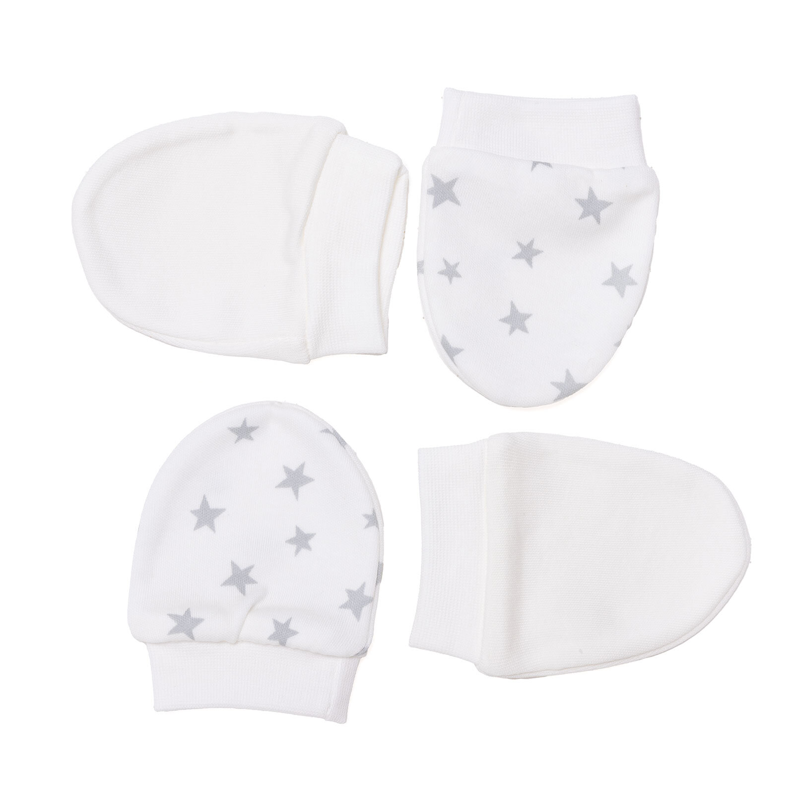 Erkek Bebek Yenidoğan Eldiven İnterlok