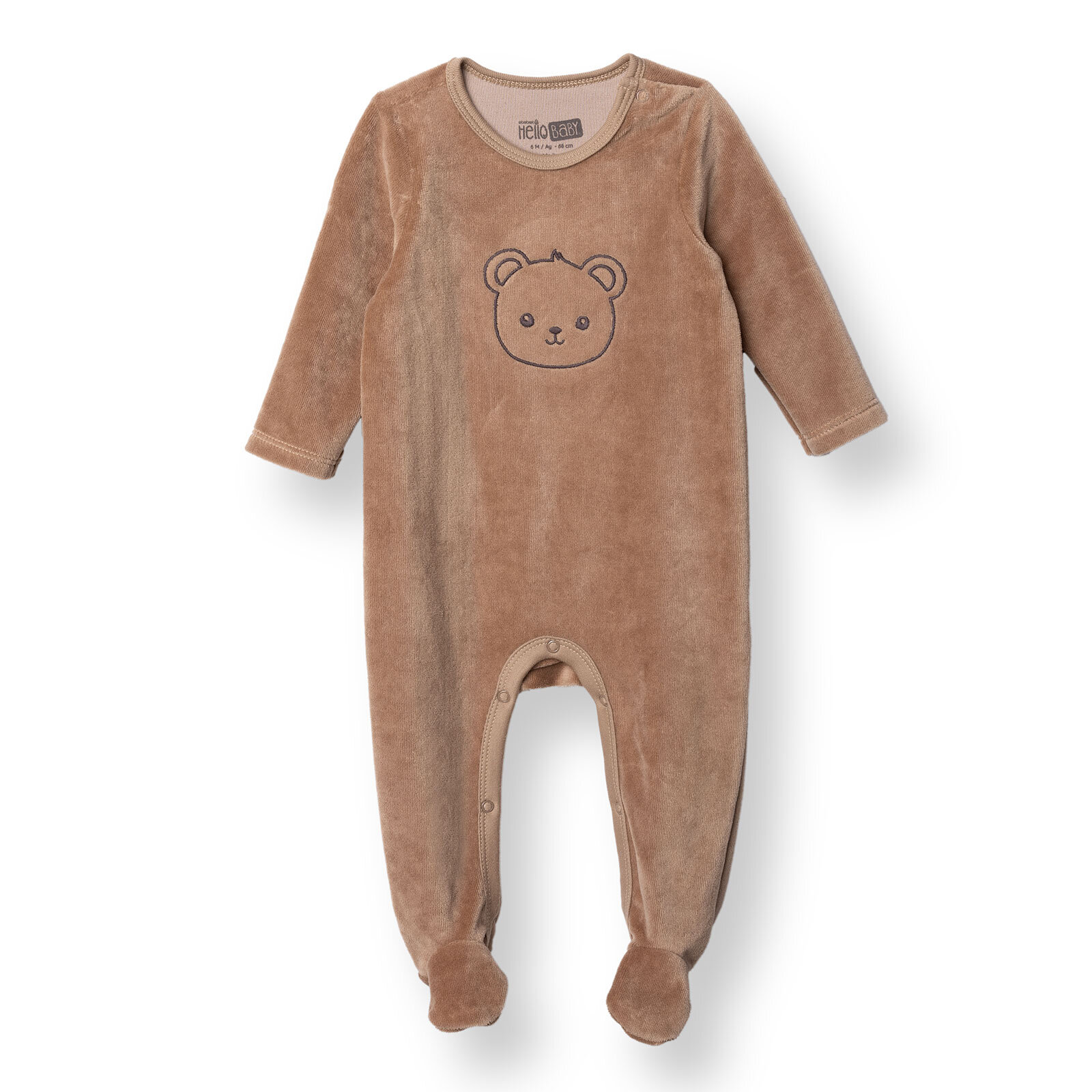 Yenidoğan Kadife Patikli Tulum