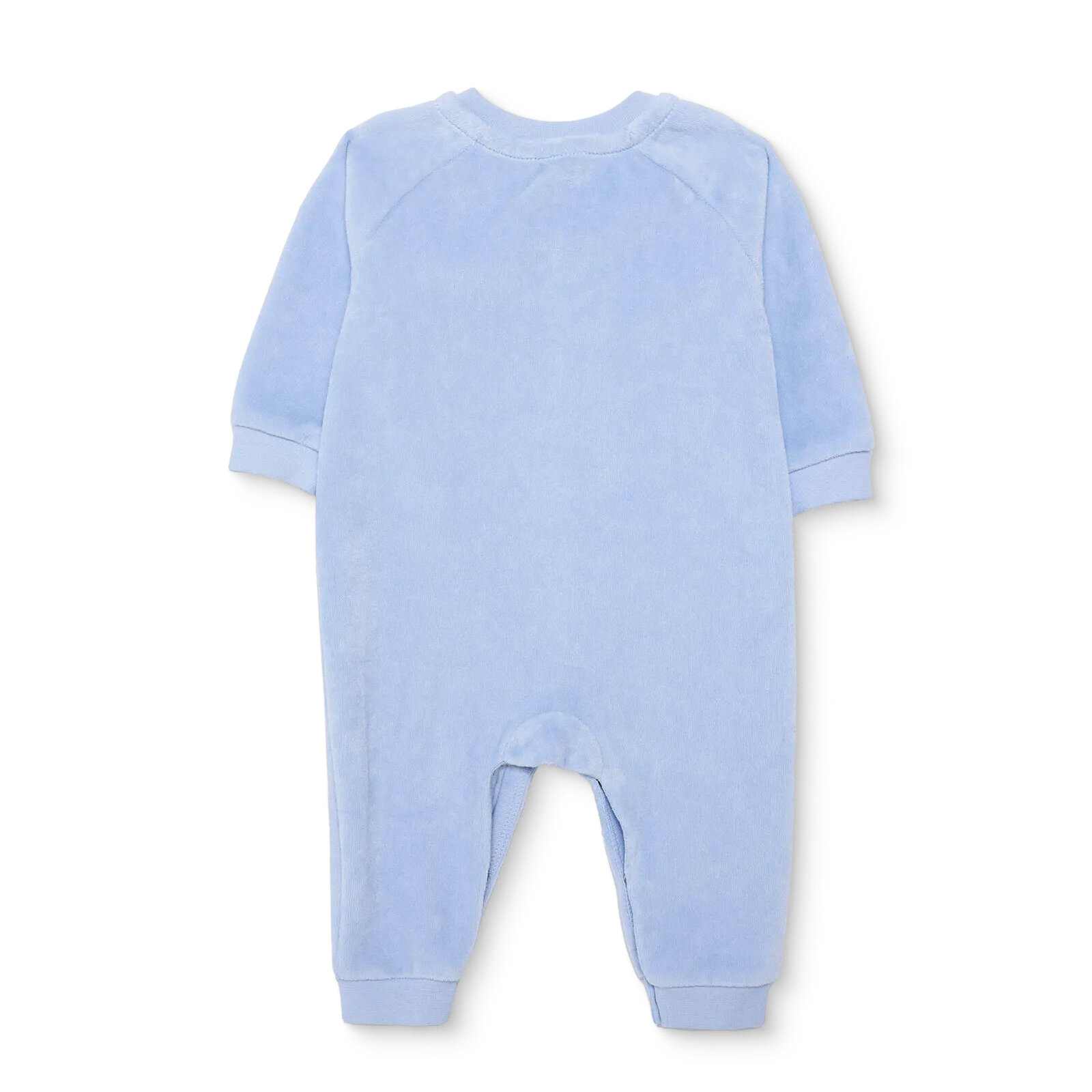 Erkek Bebek Yenidoğan Kadife Patiksiz Tulum Bisiklet Yaka Uzun Kol Patiksiz Paça