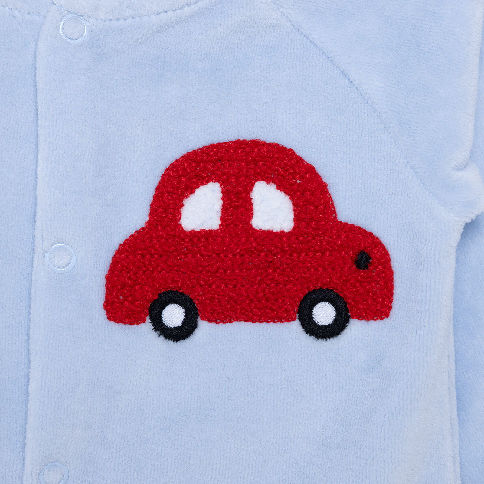 Erkek Bebek Yenidoğan Kadife Patiksiz Tulum Bisiklet Yaka Uzun Kol Patiksiz Paça