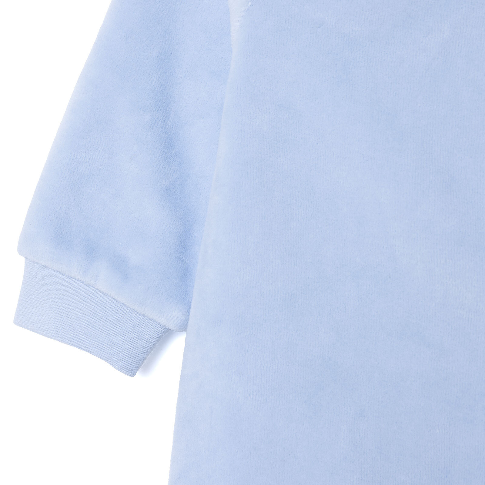 Erkek Bebek Yenidoğan Kadife Patiksiz Tulum Bisiklet Yaka Uzun Kol Patiksiz Paça