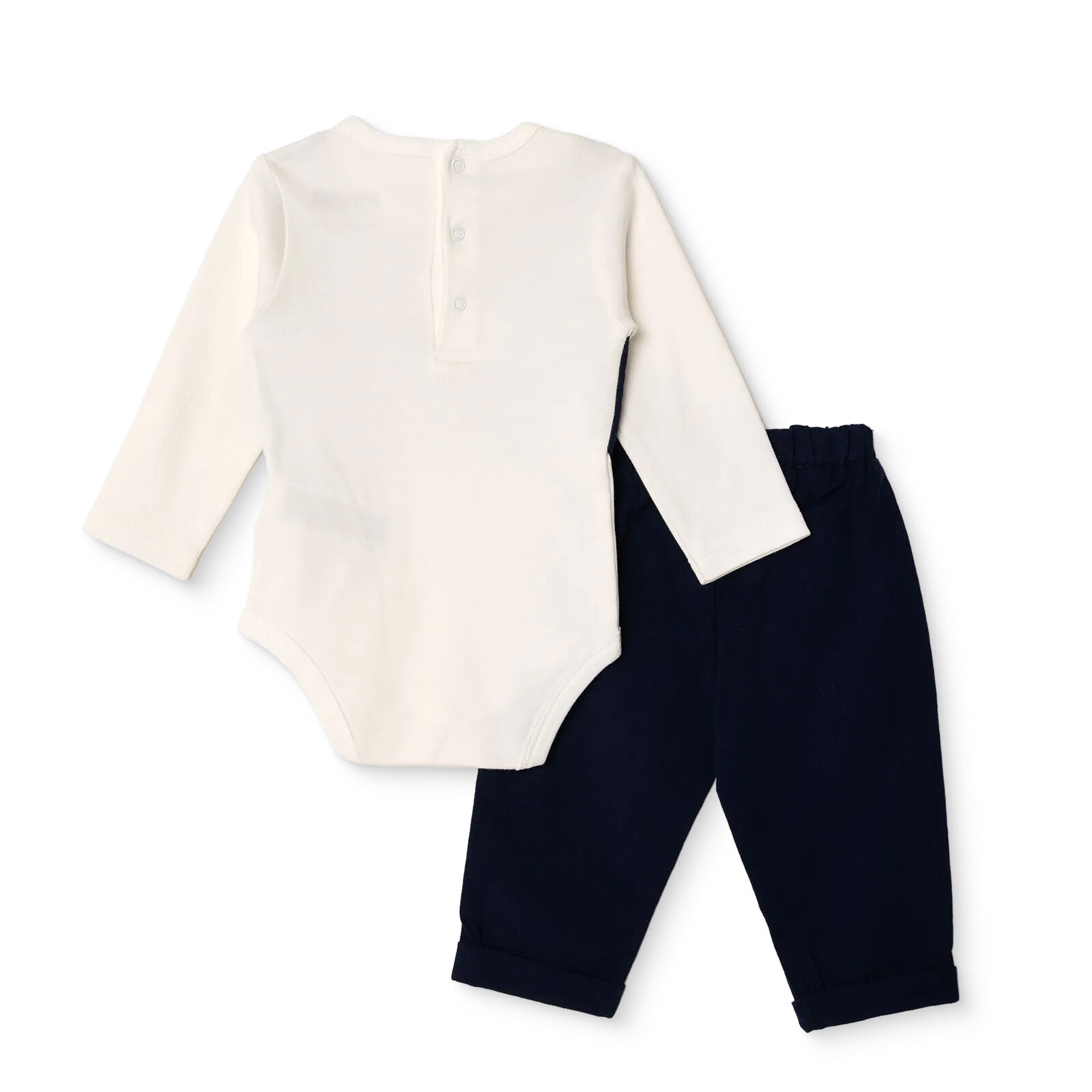 Yenidoğan Mevlüt Kıyafeti Gömlek Yaka Uzun Kol Patikli Paça Yenidoğan Mevlüt Kıyafeti Gömlek Yaka Uzun Kol Patikli Paça