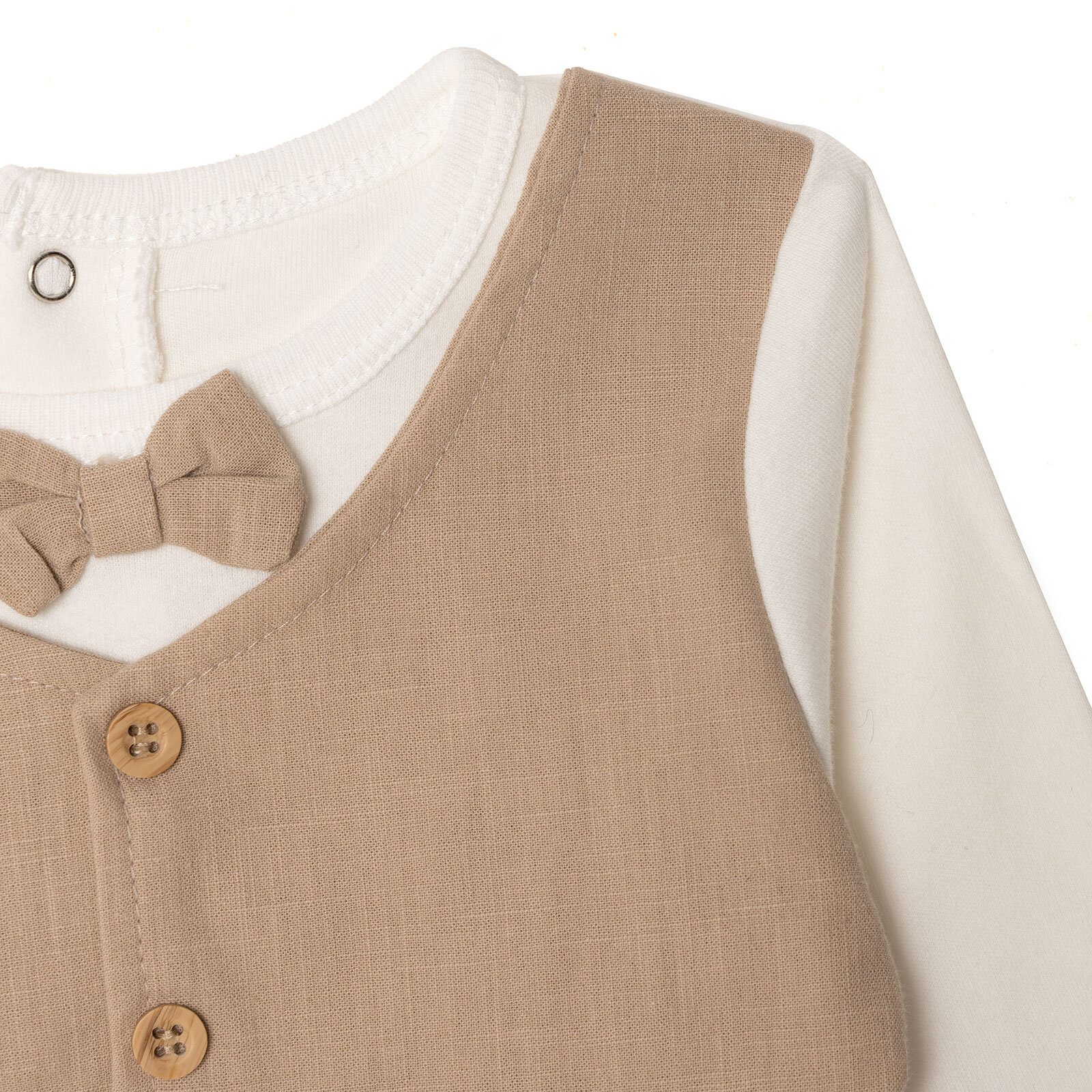 Yenidoğan Mevlüt Kıyafeti Gömlek Yaka Uzun Kol Patikli Paça Yenidoğan Mevlüt Kıyafeti Gömlek Yaka Uzun Kol Patikli Paça