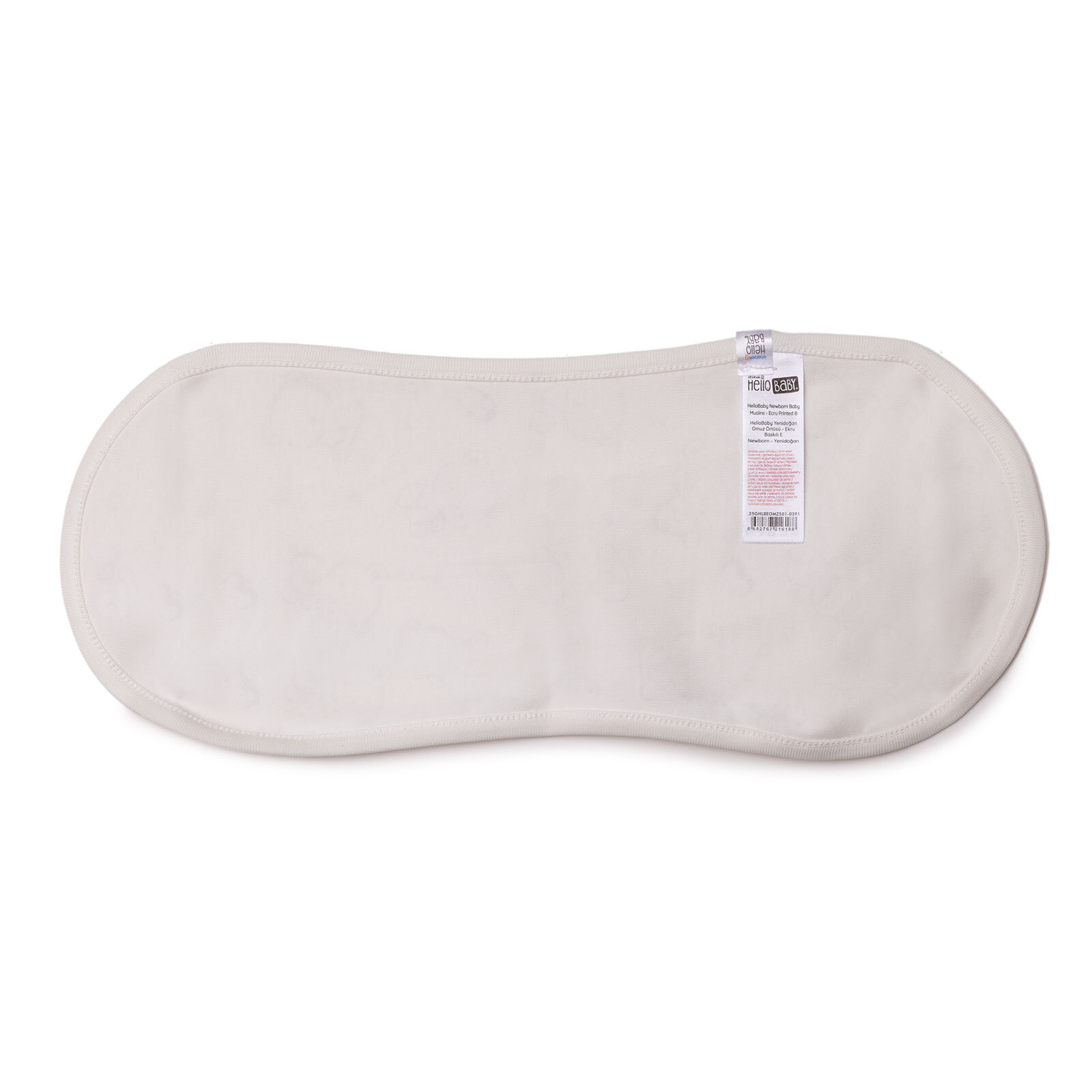 Erkek Bebek Yenidoğan Omuz Örtüsü İnterlok