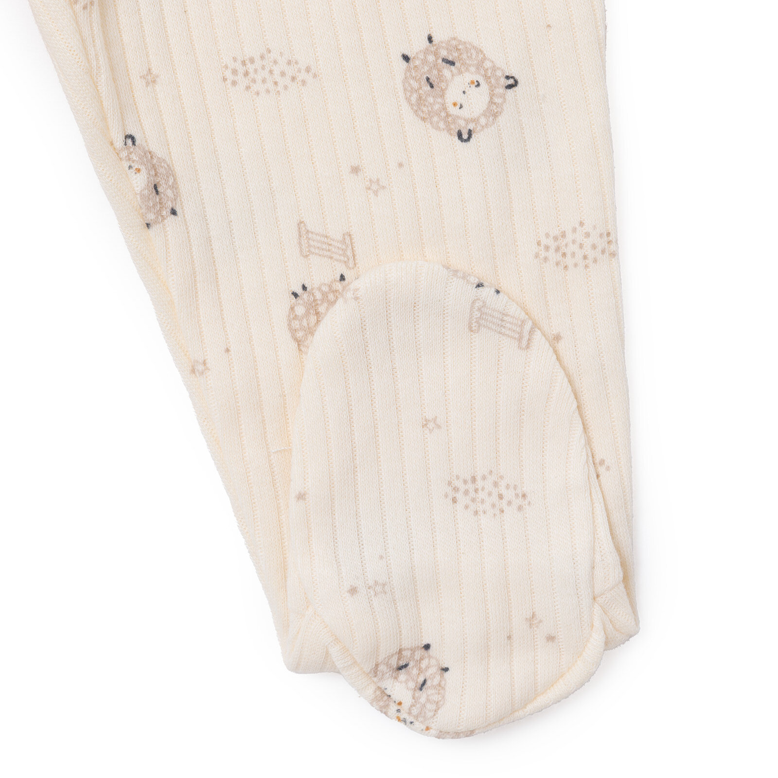 Erkek Bebek Yenidoğan Organic Little Lamb Zıbın-Şapka-Patikli Alt Bisiklet Yaka Uzun Kol Patikli Pa Erkek Bebek Yenidoğan Organic Little Lamb Zıbın-Şapka-Patikli Alt Bisiklet Yaka Uzun Kol Patikli Pa