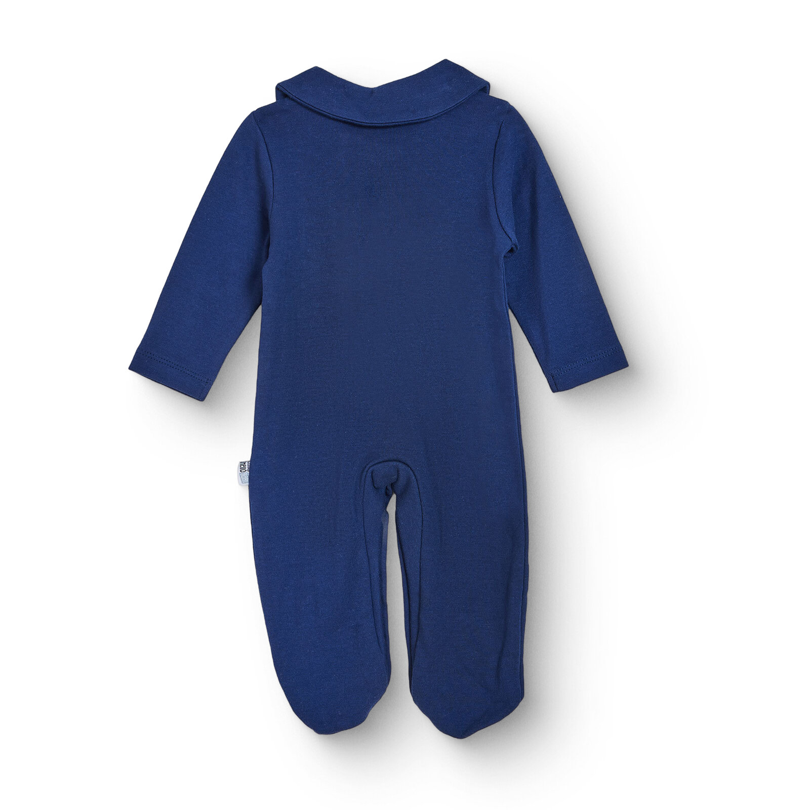 Erkek Bebek Yenidoğan Patikli Tulum Bebe Yaka Uzun Kol Patikli Paça