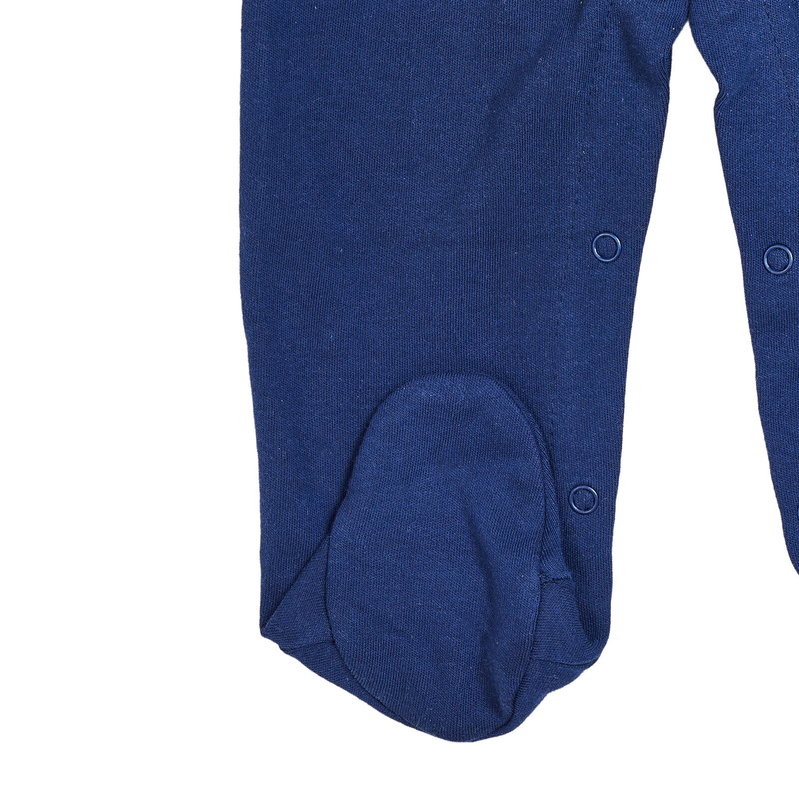 Erkek Bebek Yenidoğan Patikli Tulum Bebe Yaka Uzun Kol Patikli Paça