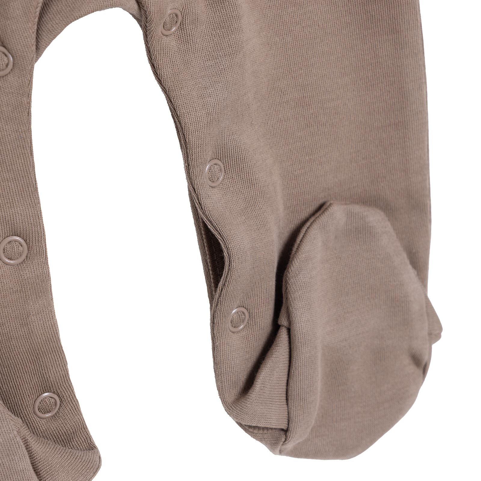 Erkek Bebek Yenidoğan Patikli Tulum Bisiklet Yaka Uzun Kol Patikli Paça