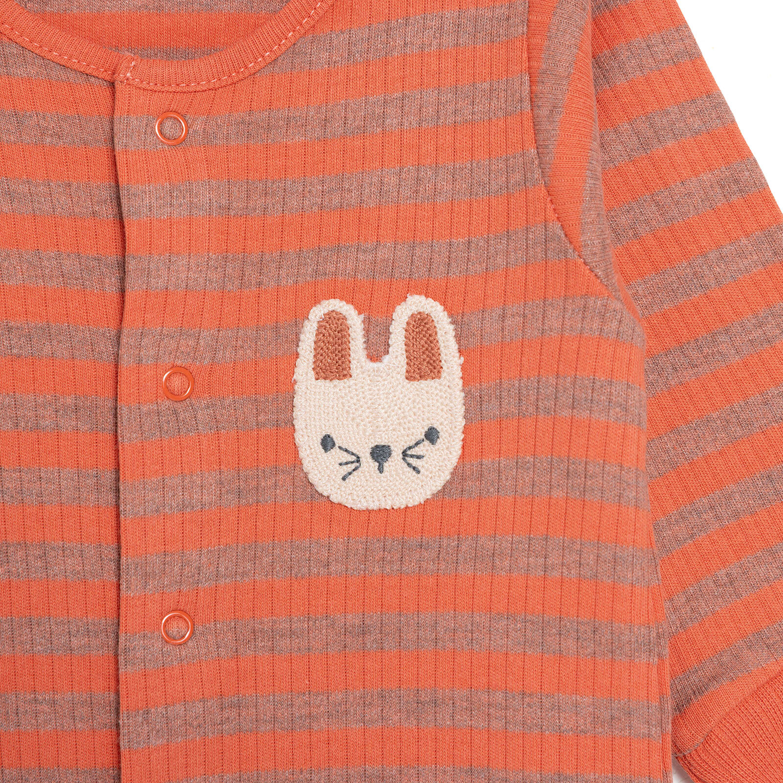 Erkek Bebek Yenidoğan Patikli Tulum İnterlok Bisiklet Yaka Uzun Kol Patikli Paça