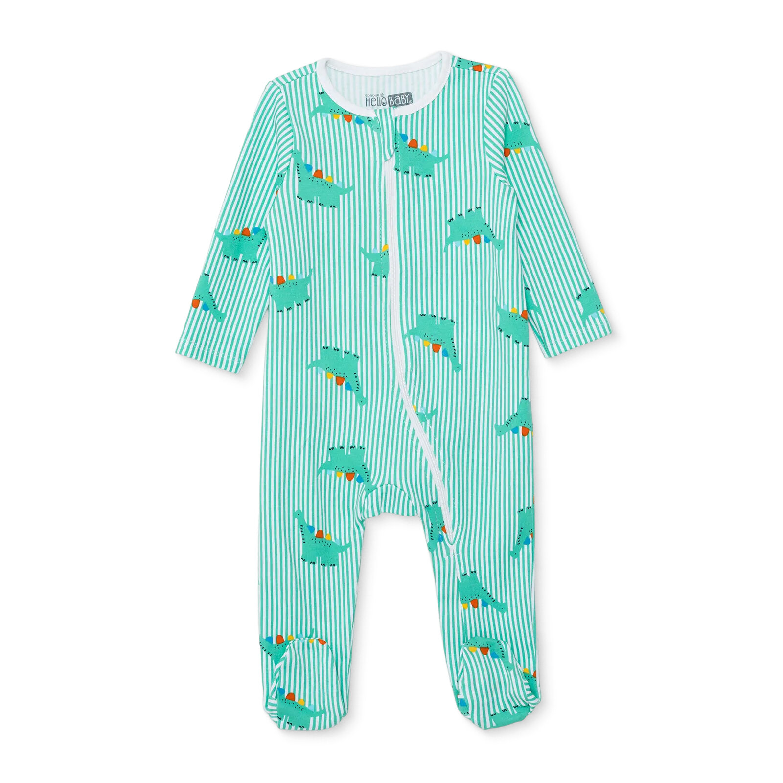 Erkek Bebek Yenidoğan Patikli Tulum İnterlok Bisiklet Yaka Uzun Kol Patikli Paça