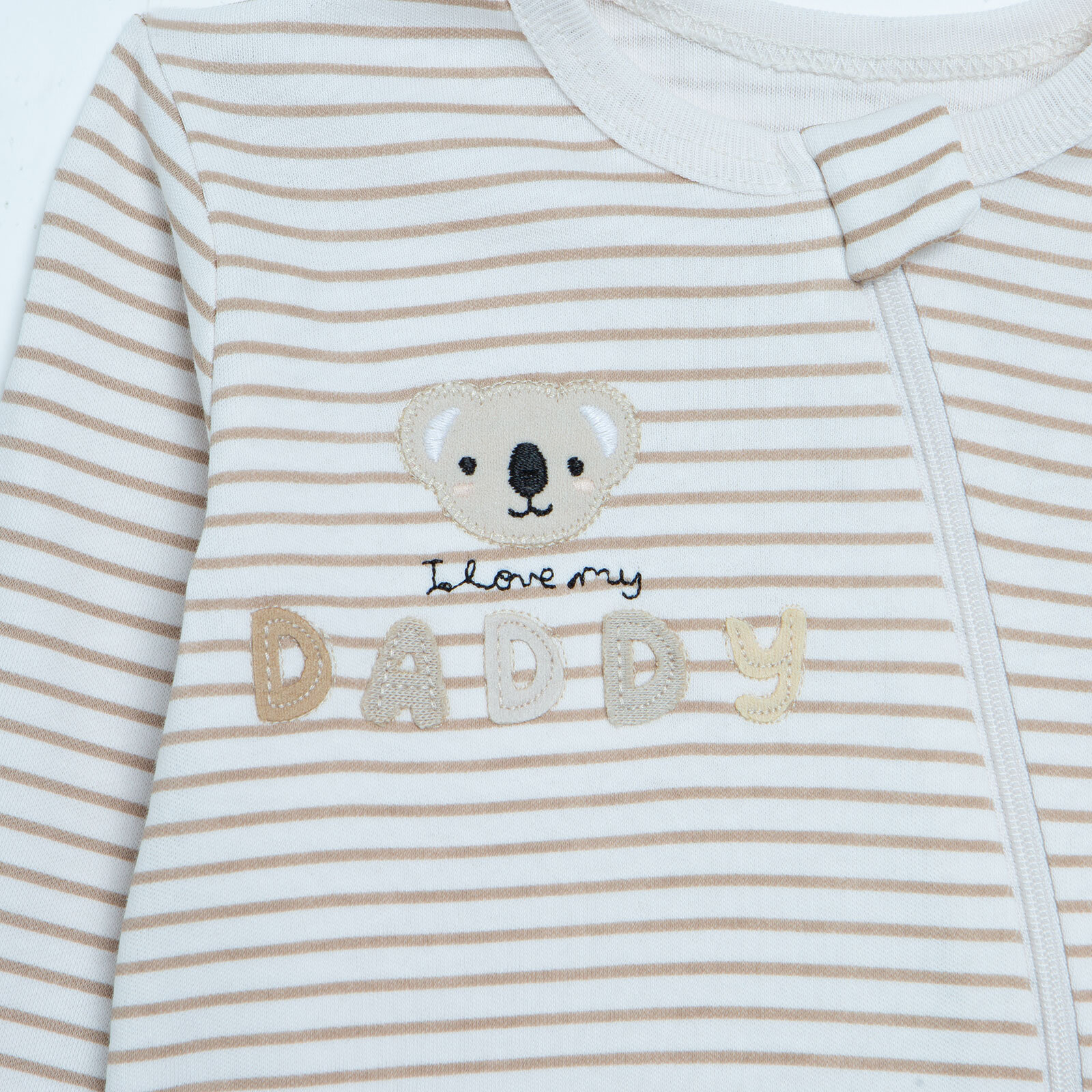 Erkek Bebek Yenidoğan Patikli Tulum Kaşkorse Bisiklet Yaka Uzun Kol Patikli Paça