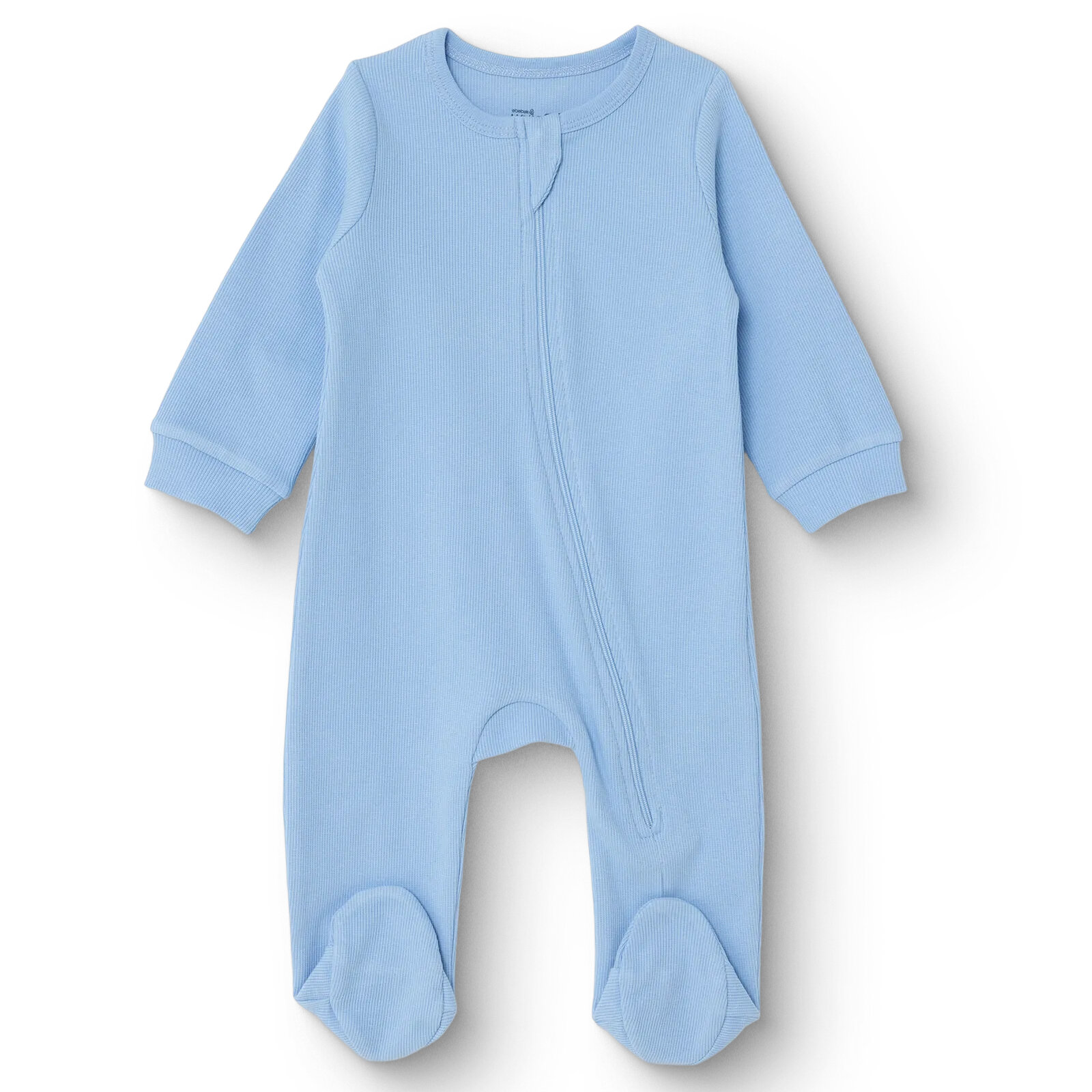 Erkek Bebek Yenidoğan Patikli Tulum Kaşkorse Bisiklet Yaka Uzun Kol