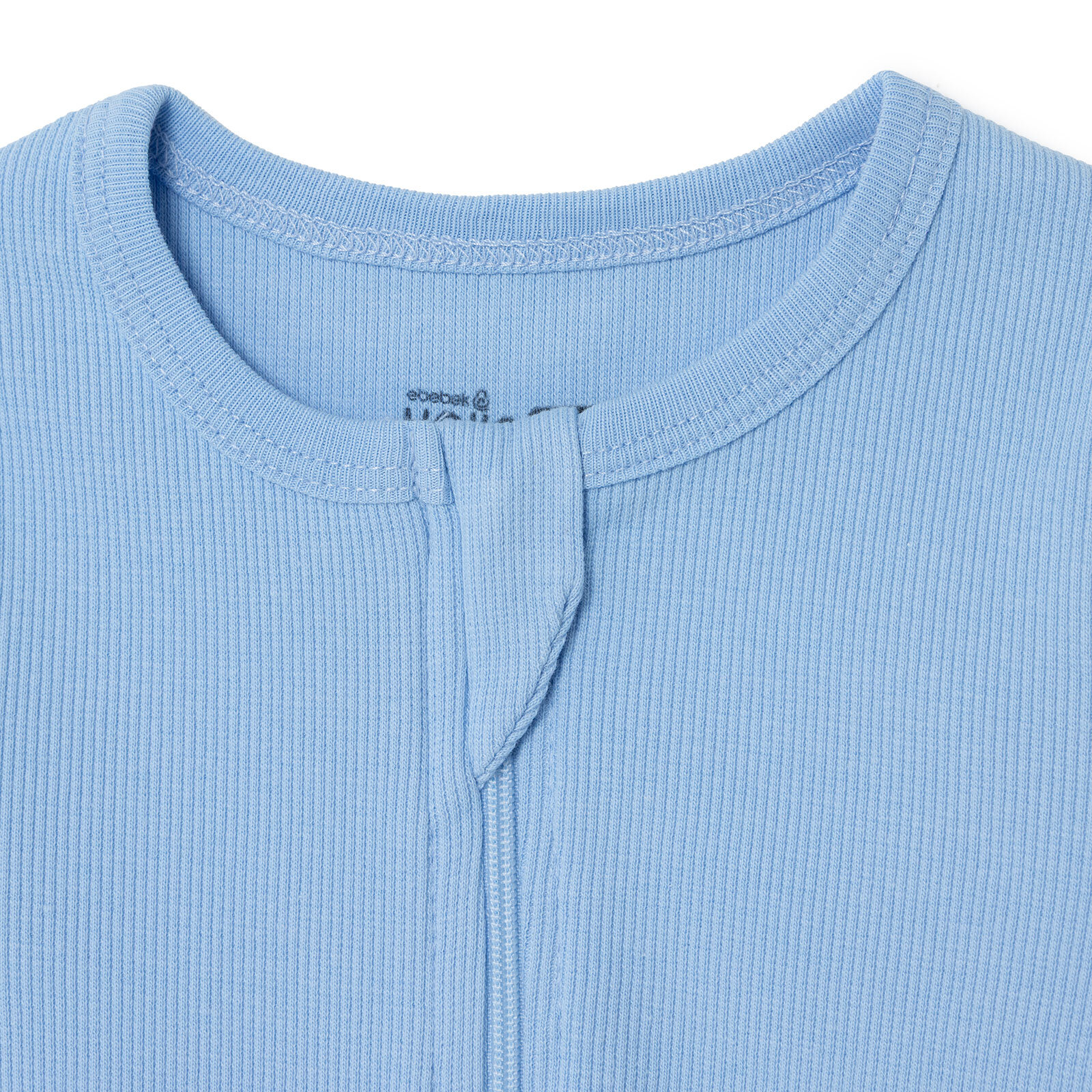 Erkek Bebek Yenidoğan Patikli Tulum Kaşkorse Bisiklet Yaka Uzun Kol