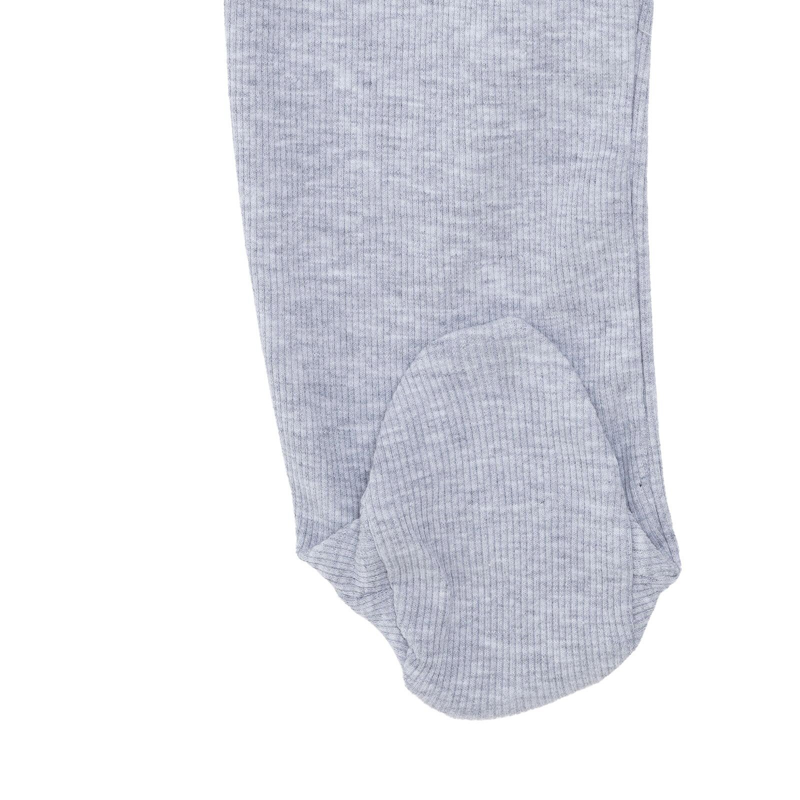 Erkek Bebek Yenidoğan Patikli Tulum Uzun Kol Patikli Paça