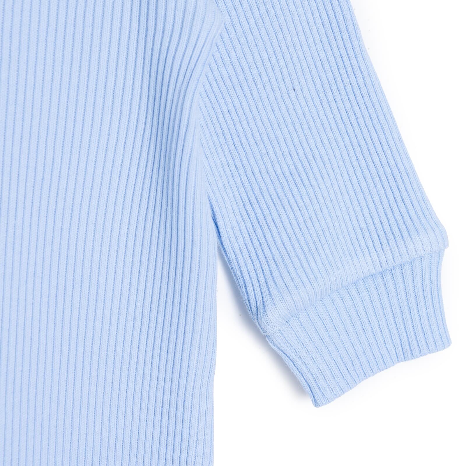 Erkek Bebek Yenidoğan Patiksiz Tulum Bisiklet Yaka Uzun Kol Patikli Paça