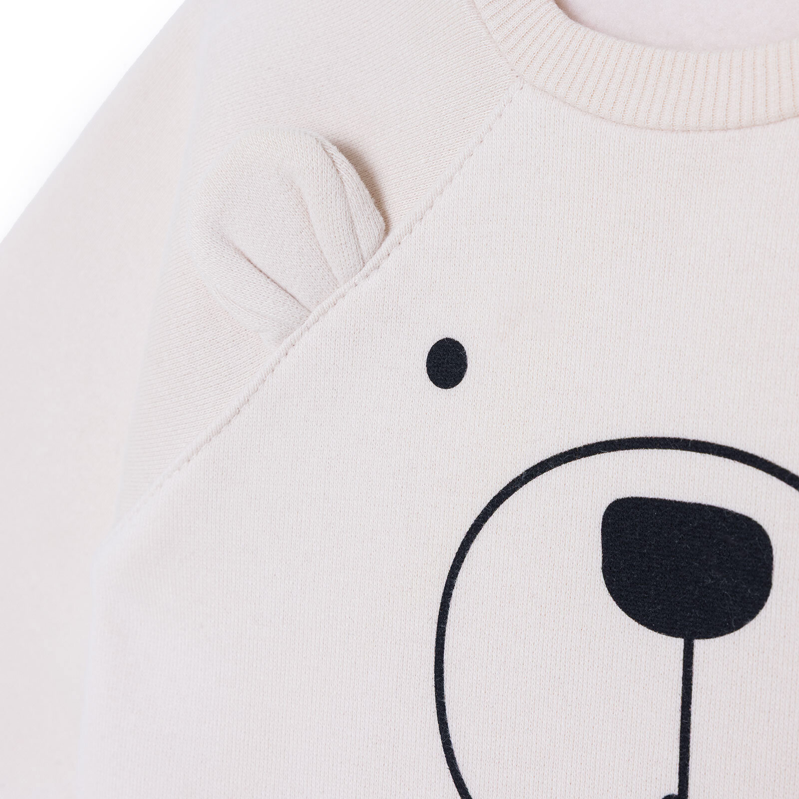 Erkek Bebek Yenidoğan Patiksiz Tulum Şardonlu Üç İplik Bisiklet Yaka Uzun Kol Patiksiz Paça