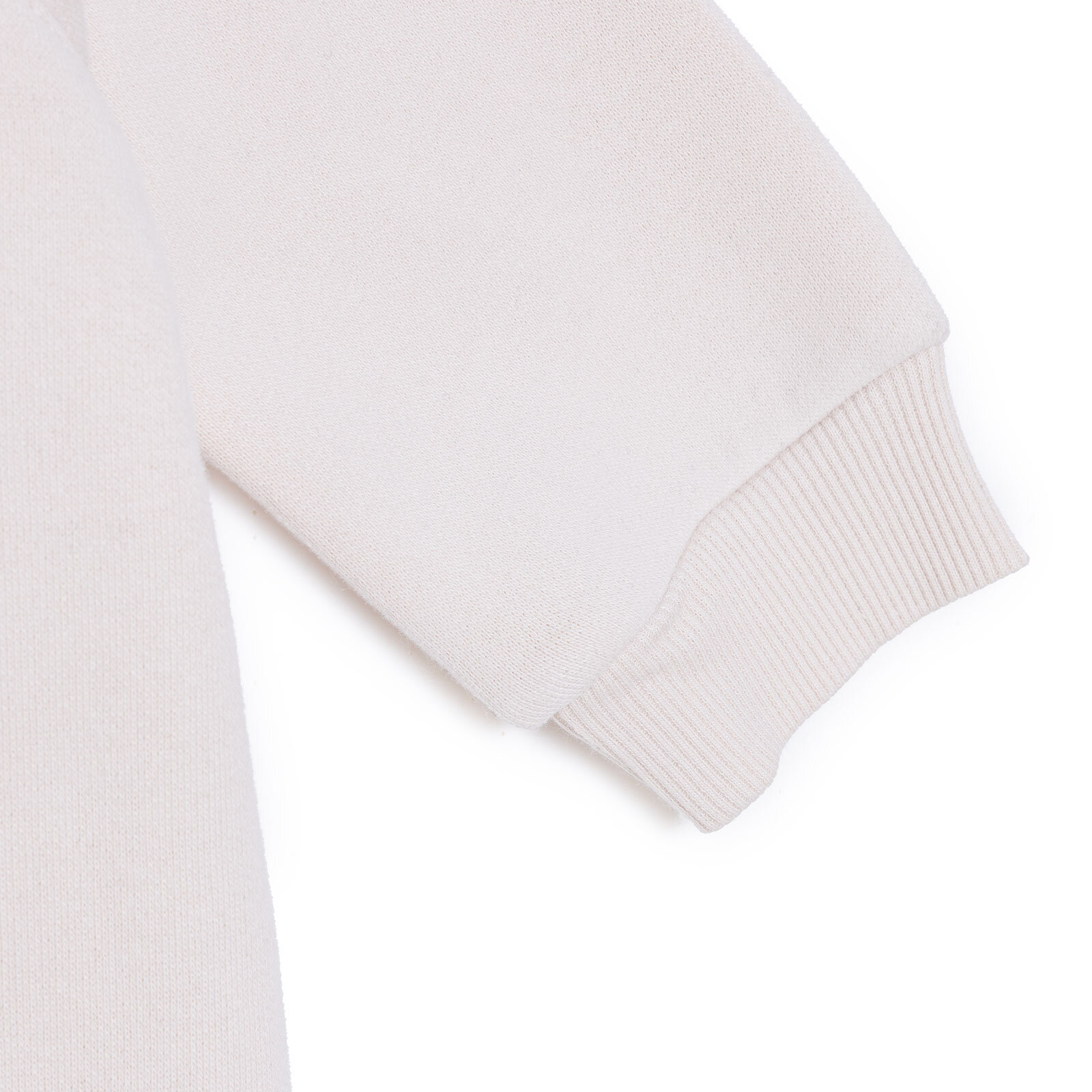 Erkek Bebek Yenidoğan Patiksiz Tulum Şardonlu Üç İplik Bisiklet Yaka Uzun Kol Patiksiz Paça