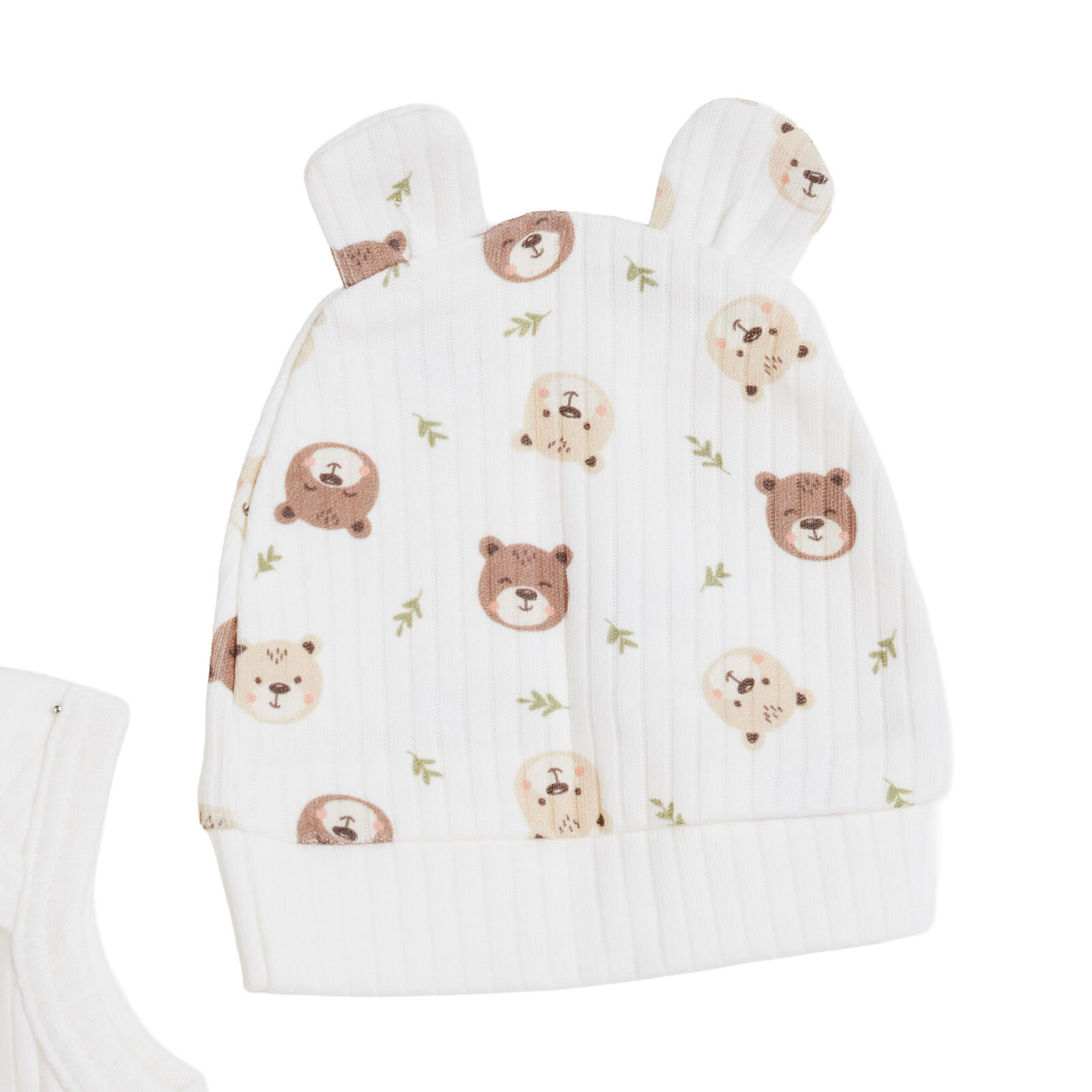 Erkek Bebek Yenidoğan Prematüre Set Zarf Yaka Uzun Kol Patikli Paça