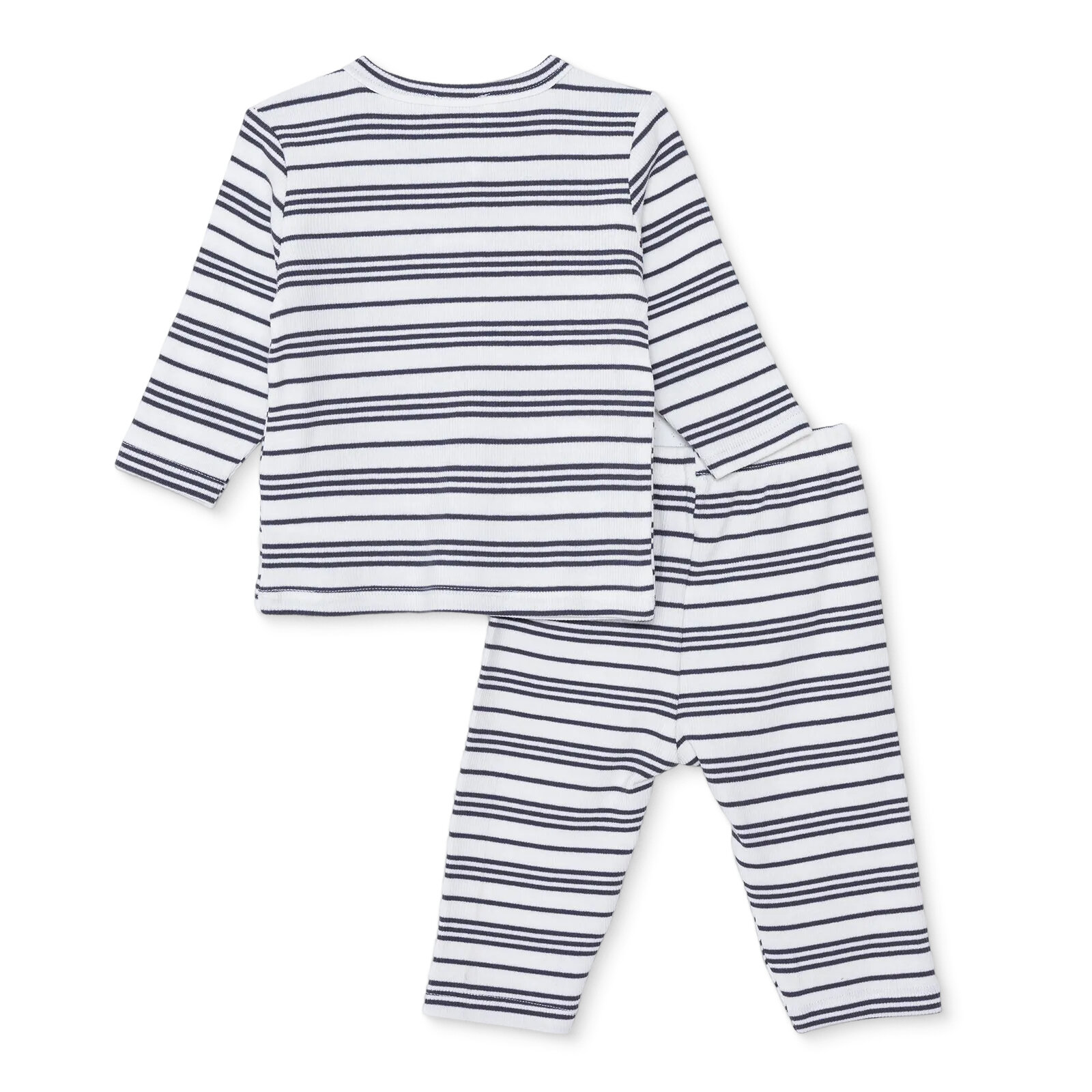 Erkek Bebek Yenidoğan Sweatshirt-Patiksiz Alt Kaşkorse Bisiklet Yaka Uzun Kol Patiksiz Paça