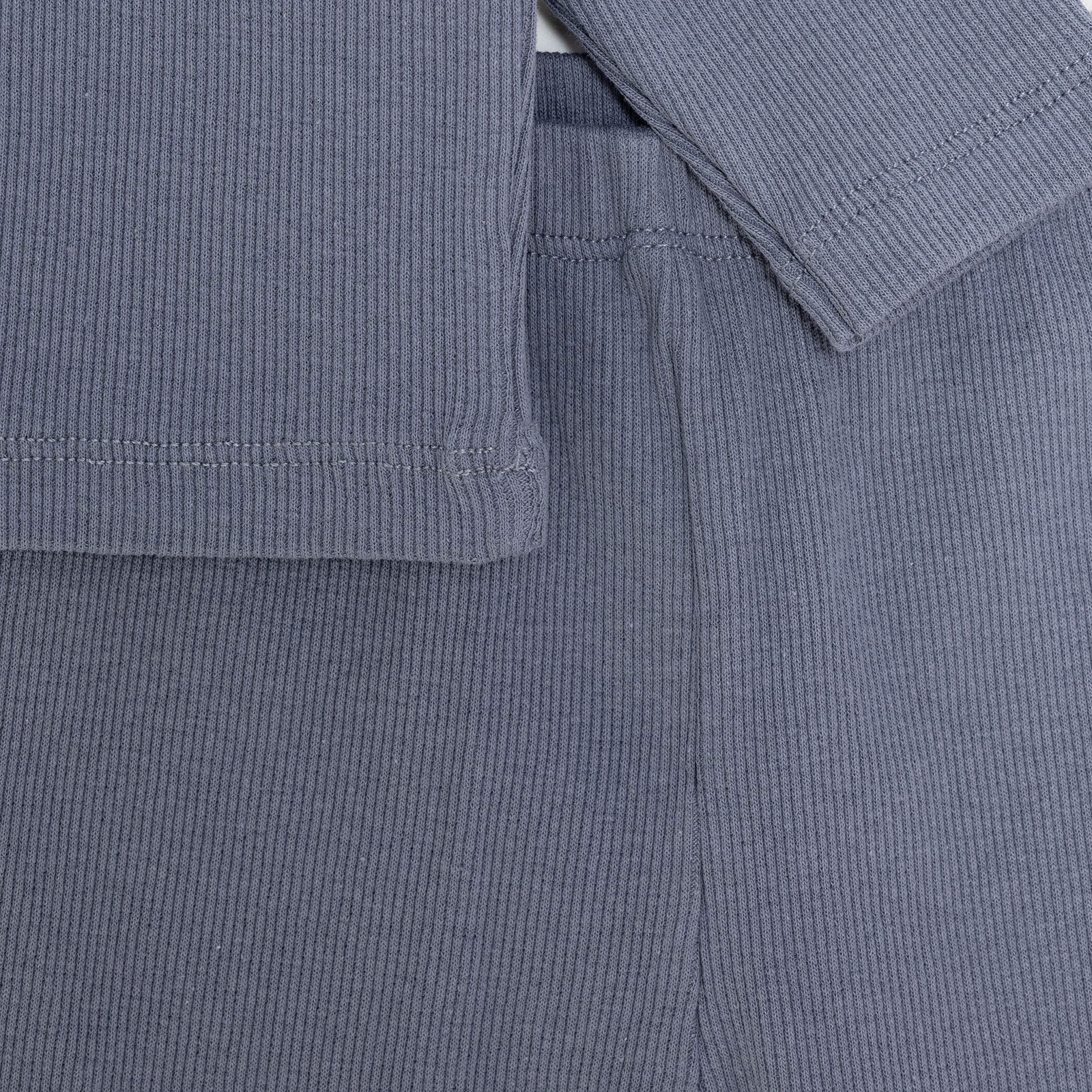 Erkek Bebek Yenidoğan Sweatshirt-Patiksiz Kaşkorse Bisiklet Yaka Uzun Kol Patiksiz Paça