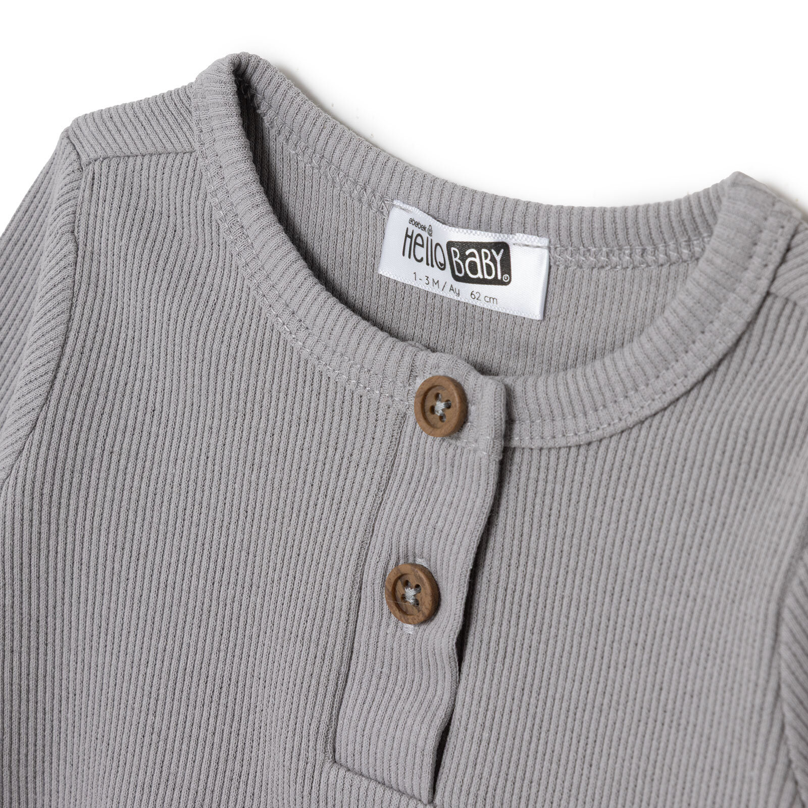 Erkek Bebek Yenidoğan Sweatshirt-Patiksiz Kaşkorse Bisiklet Yaka Uzun Kol Patiksiz Paça