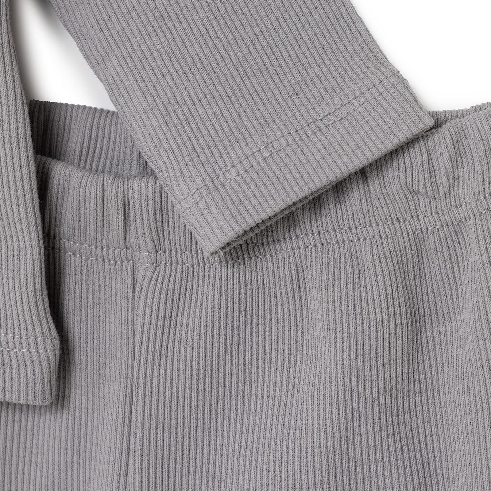 Erkek Bebek Yenidoğan Sweatshirt-Patiksiz Kaşkorse Bisiklet Yaka Uzun Kol Patiksiz Paça