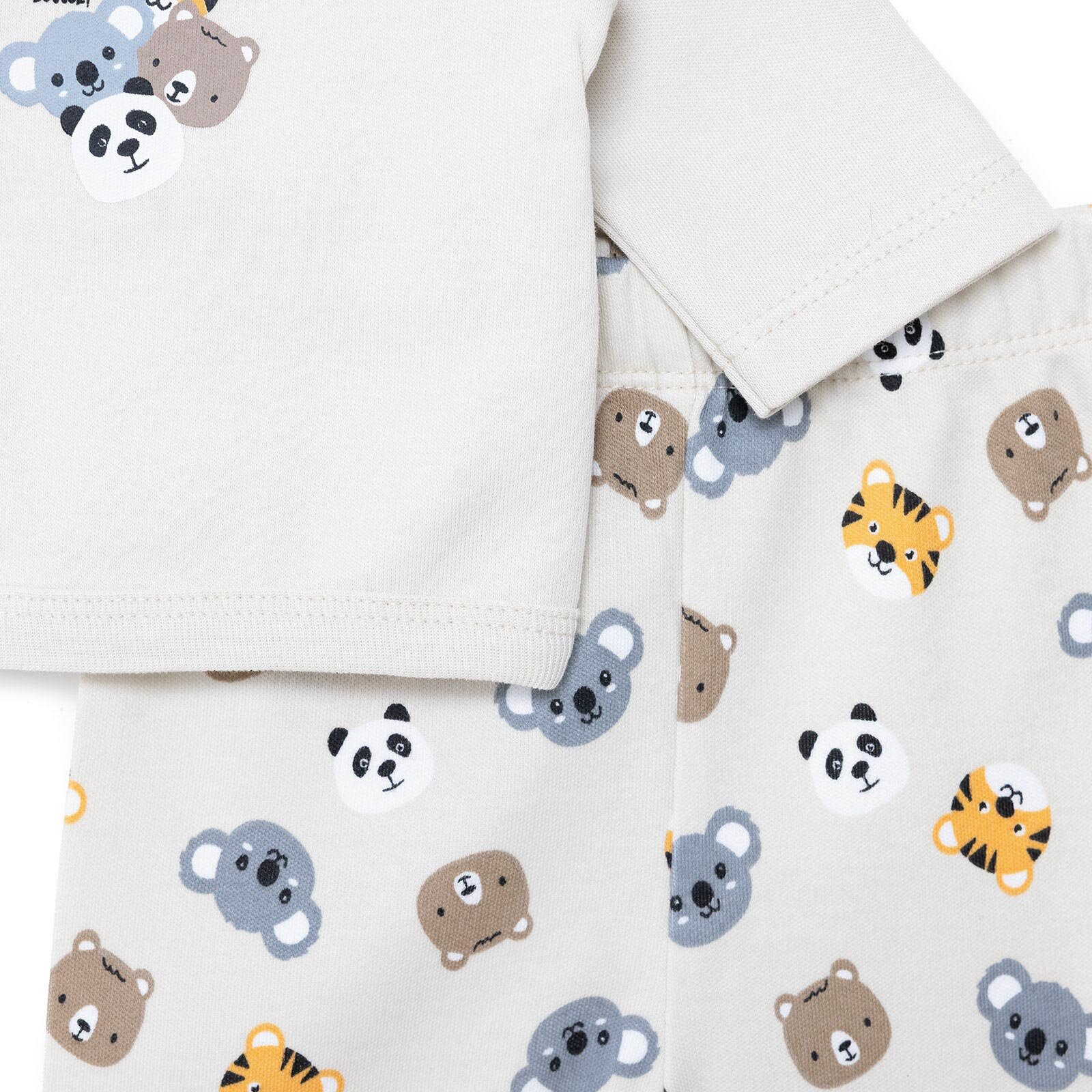 Erkek Bebek Yenidoğan Zıbın-Şapka-Patikli Alt İnterlok Zarf Yaka Uzun Kol Patikli Paça