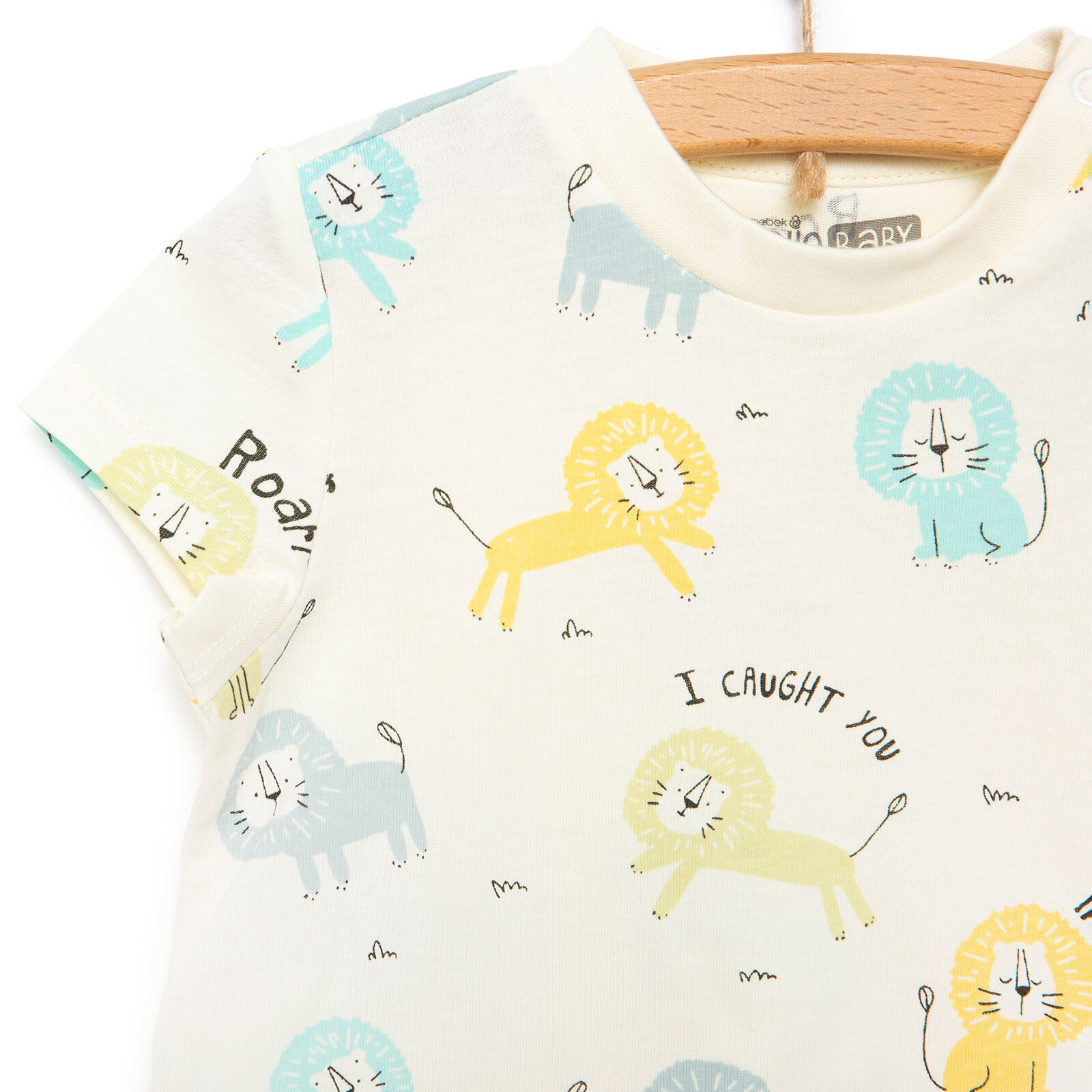 Erkek Bisiklet Yaka Kısa Kol Pijama Takımı