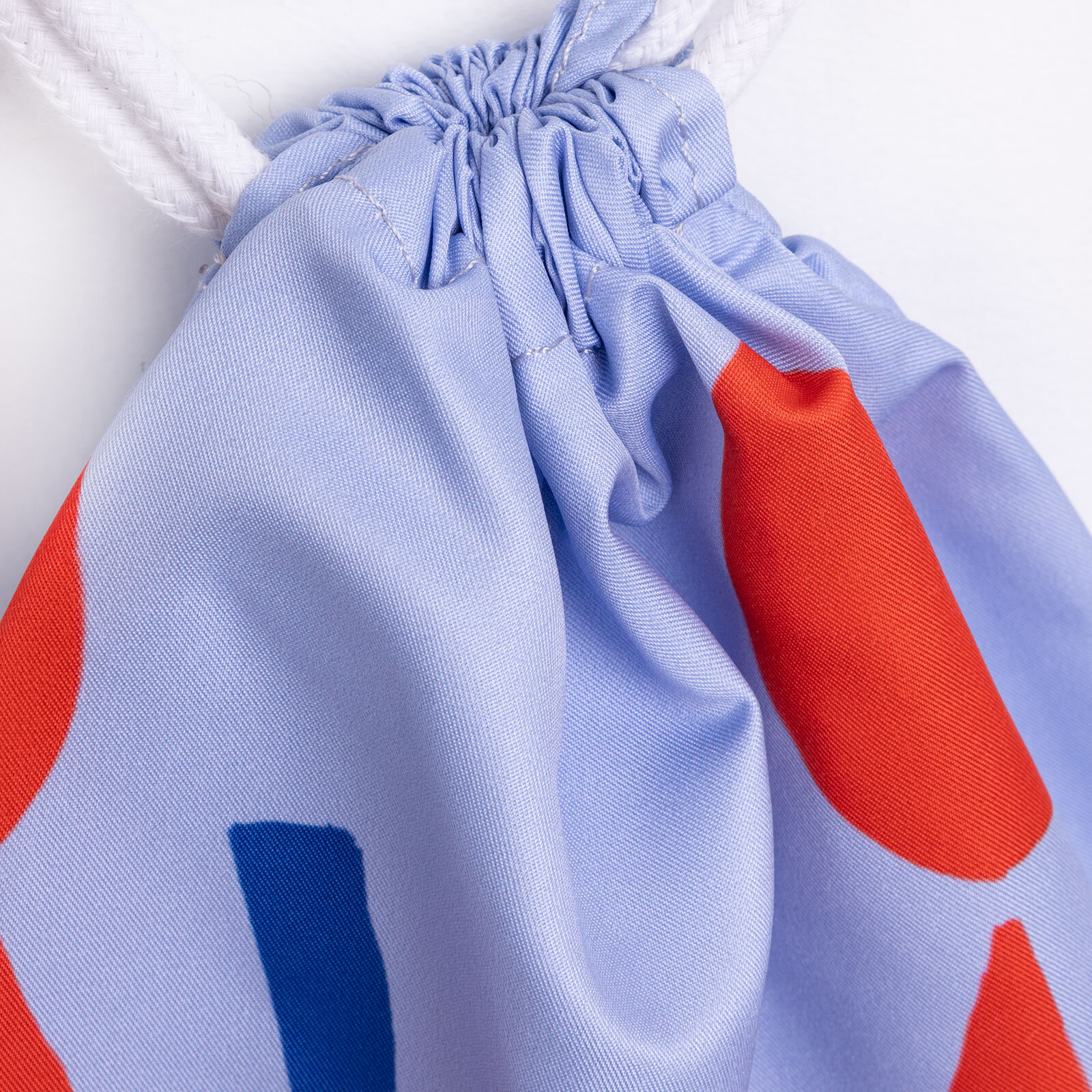 Erkek Çocuk Plaj Çantası İpli Yengeç Desen