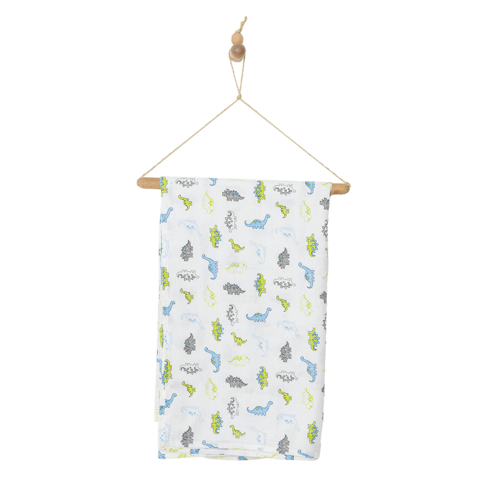 Erkek Desenli Müslin Battaniye Erkek Bebek