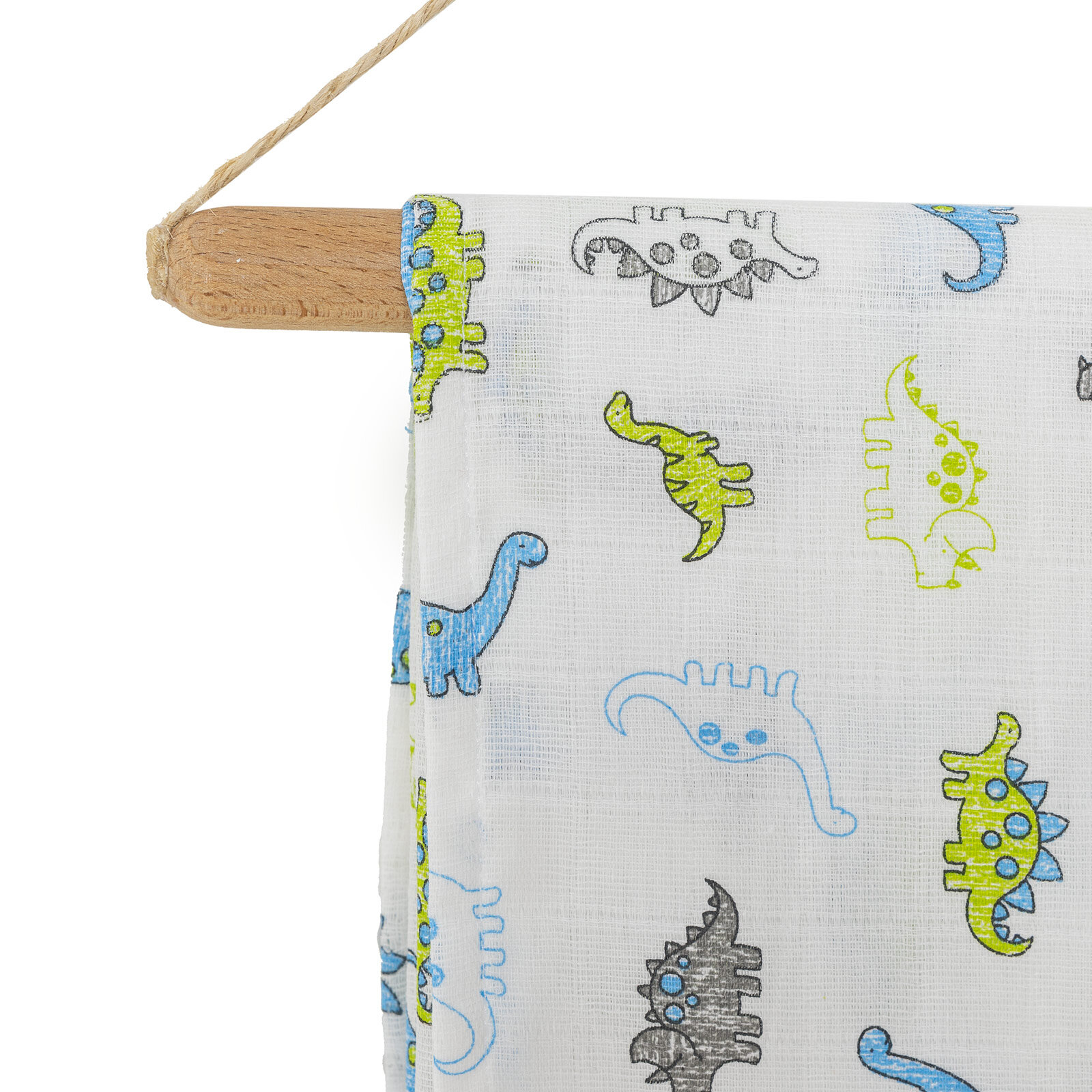 Erkek Desenli Müslin Battaniye Erkek Bebek