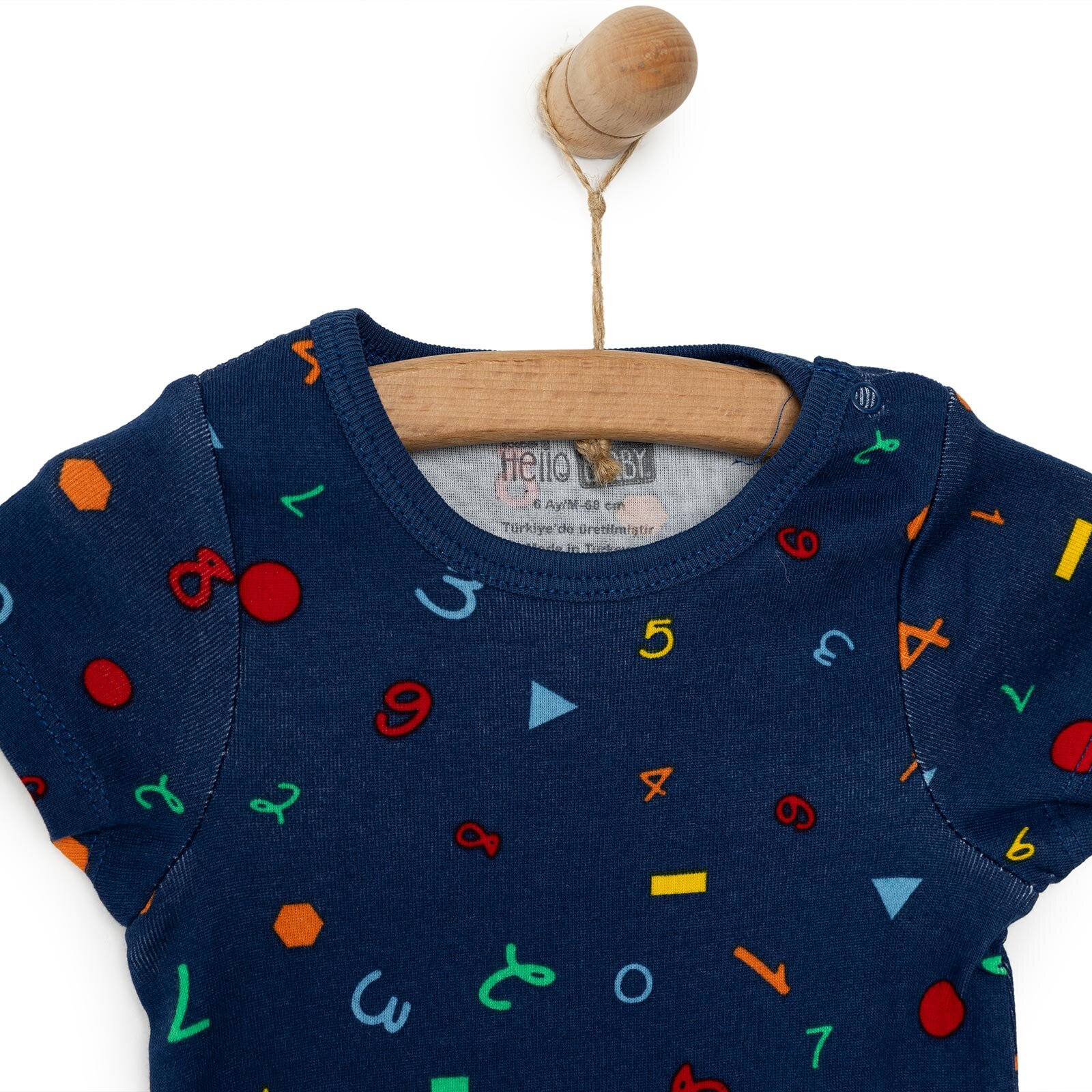 Erkek Kısa Kol Body Erkek Bebek