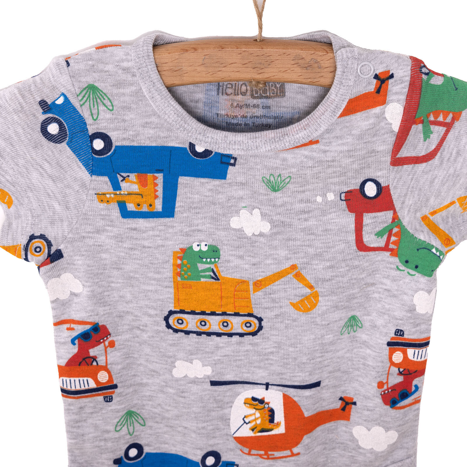 Erkek Kısa Kol Body Erkek Bebek