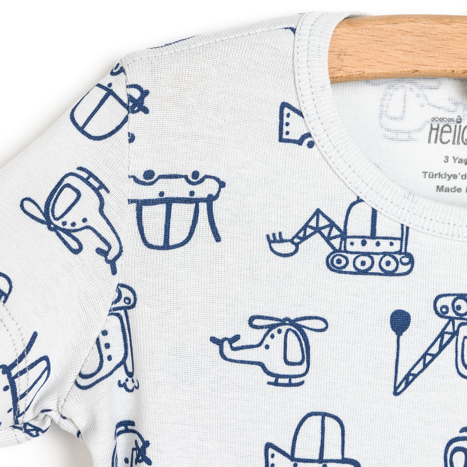 Erkek Kısa Kol Body Erkek Bebek