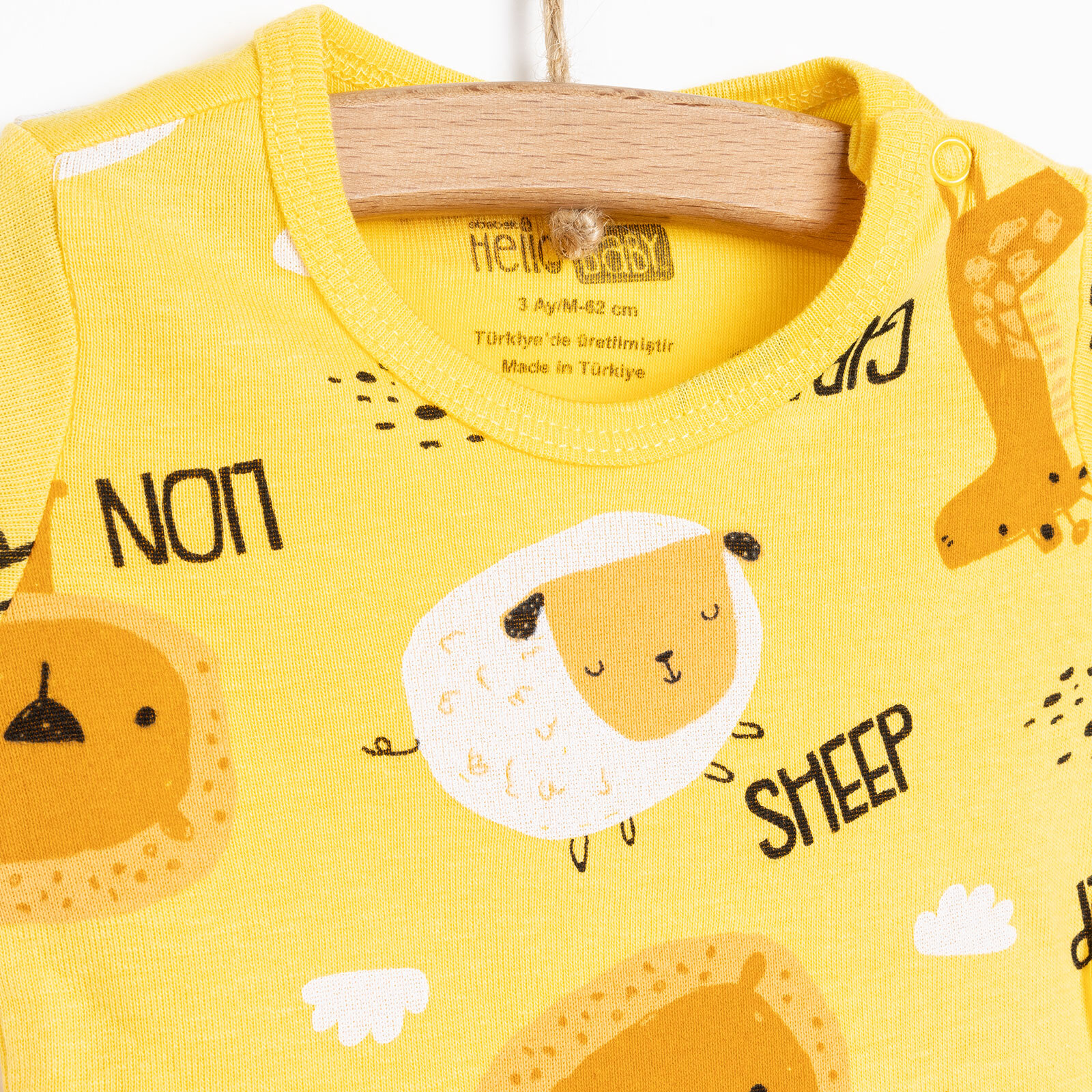 Erkek Kısa Kol Body Erkek Bebek