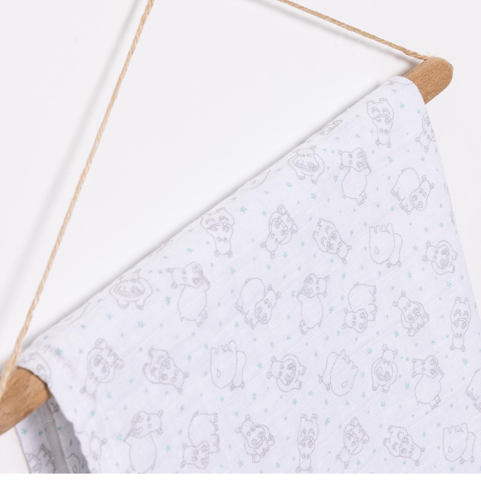 Erkek Müslin Battaniye Erkek Bebek