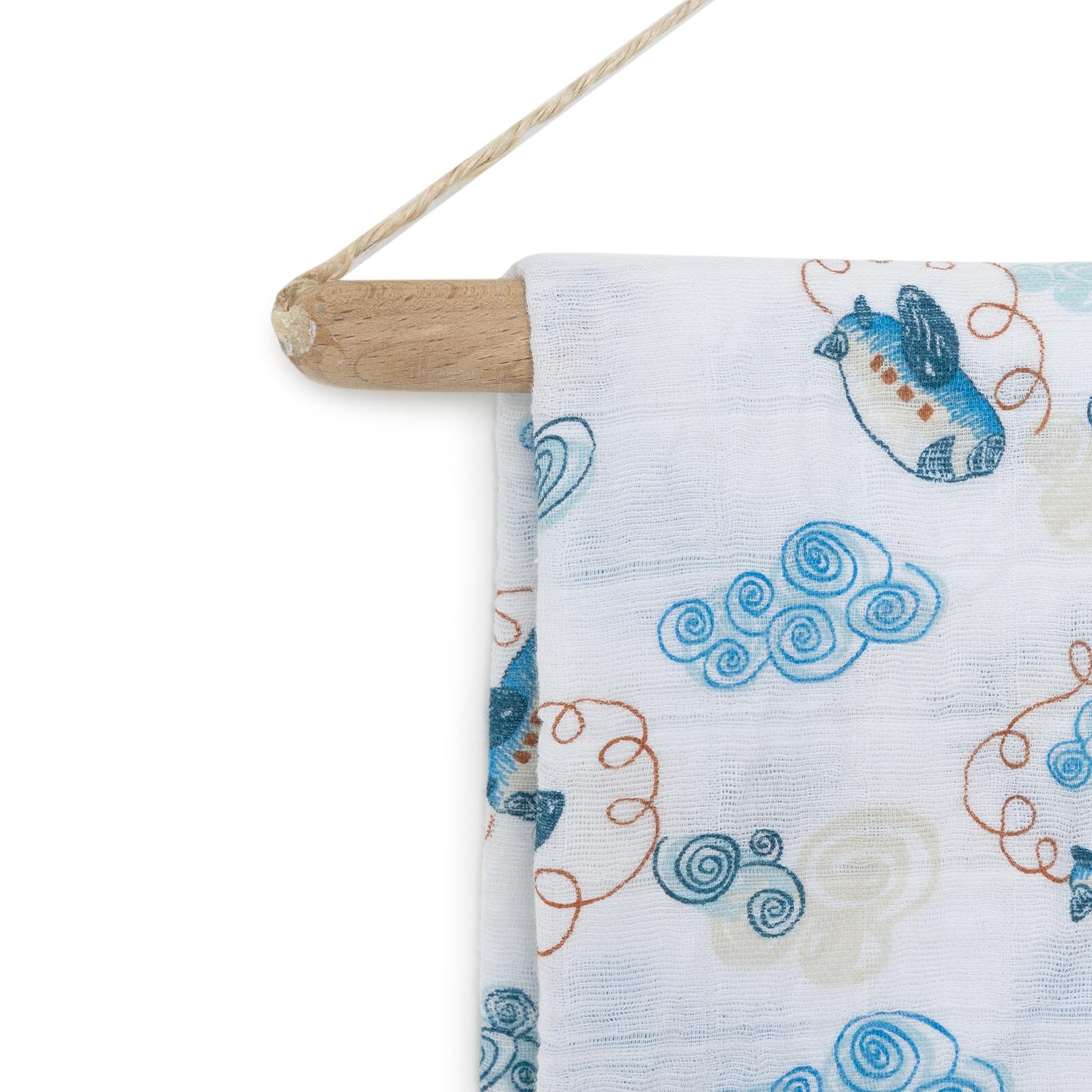 Erkek Müslin Battaniye Erkek Bebek