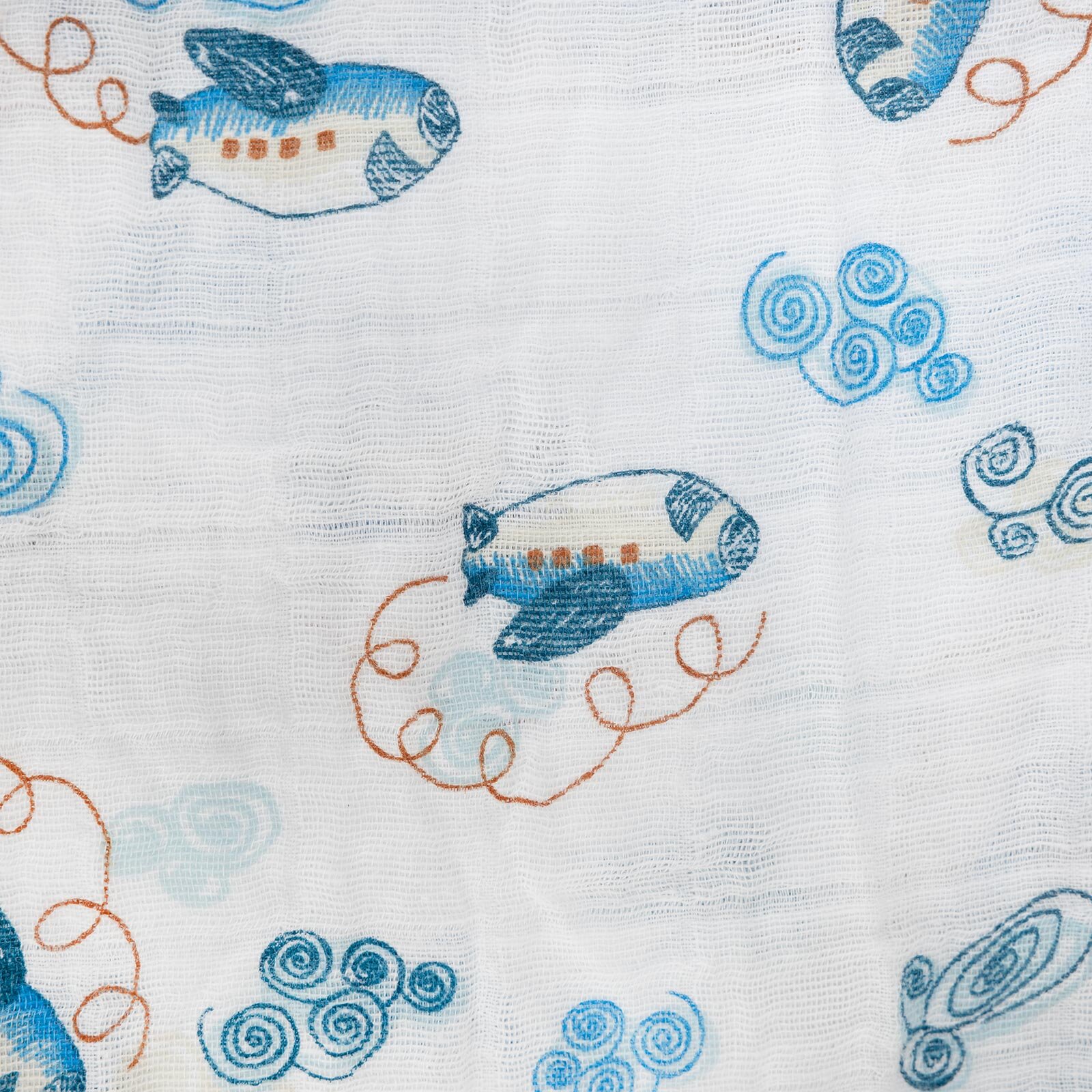 Erkek Müslin Battaniye Erkek Bebek