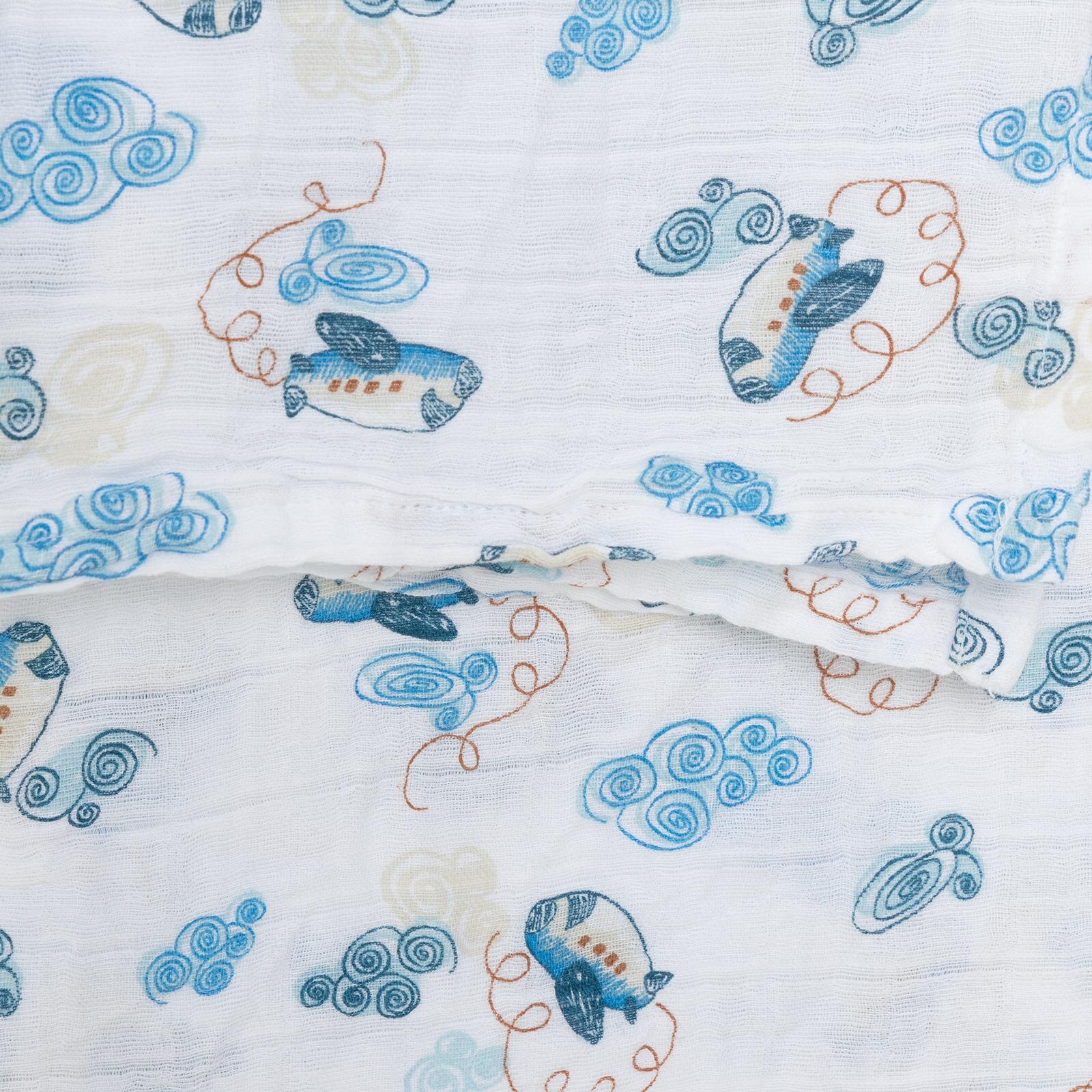 Erkek Müslin Battaniye Erkek Bebek